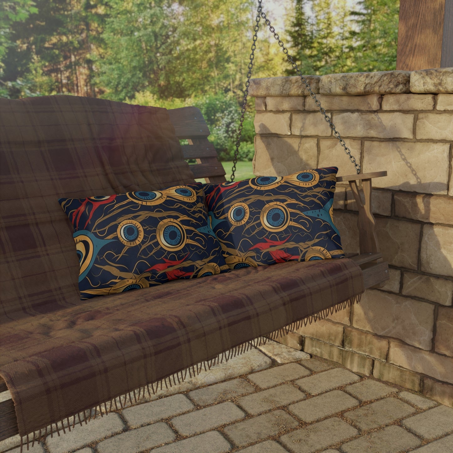 Mystical Malevolence. Outdoor Pillows