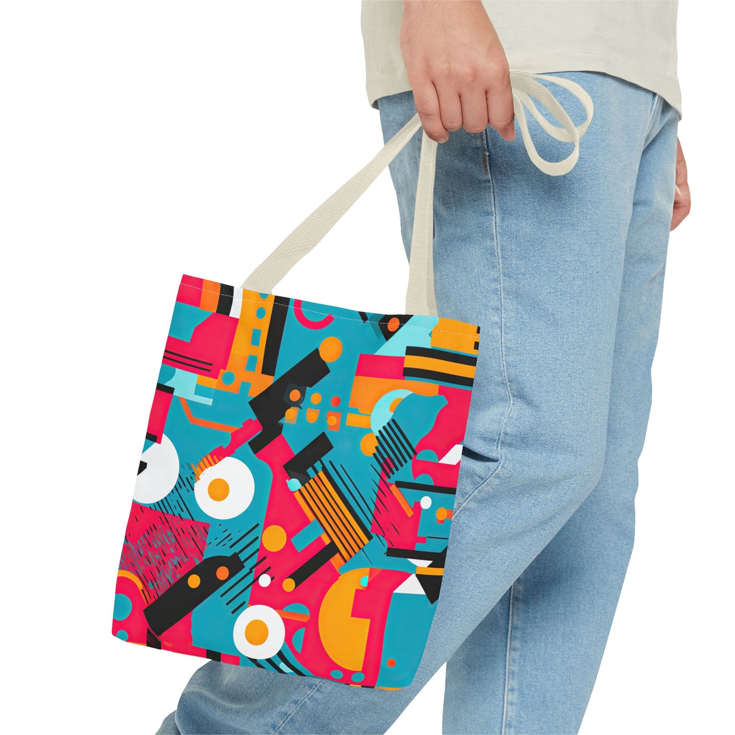 Technicolor Dreamscape . Tote Bag for Everyday Use