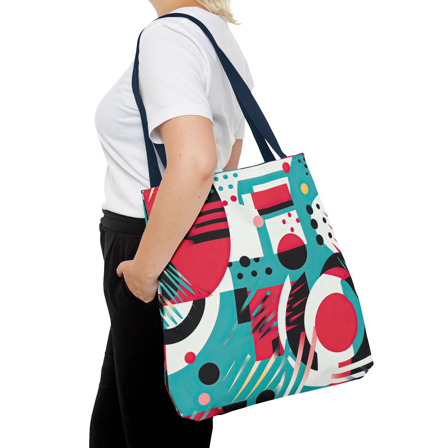 Chromatic Flux. Tote Bag for Everyday Use