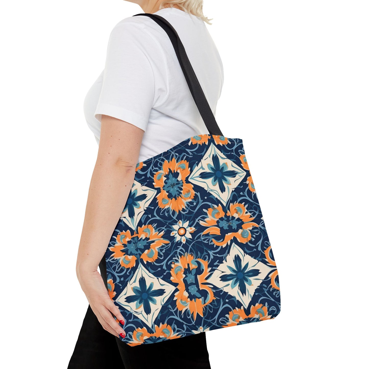Velvet Veil Vision. Tote Bag for Everyday Use
