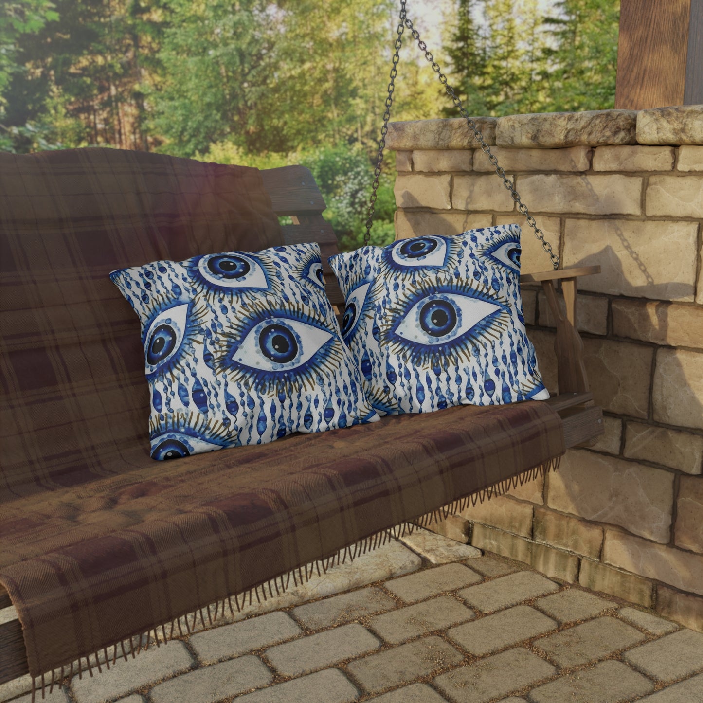 Mystic Glare. Outdoor Pillows