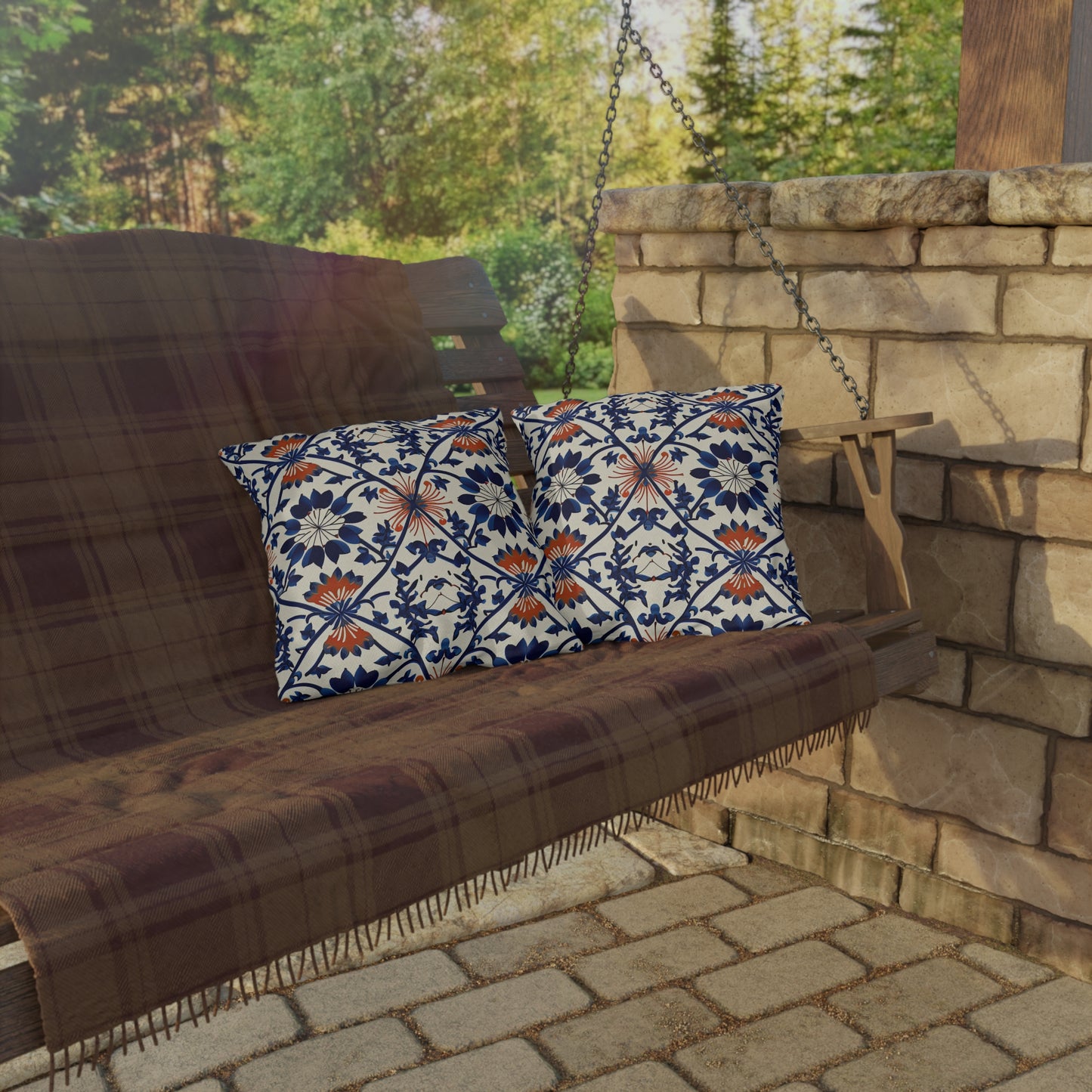 Berber Bliss Ballet.Outdoor Pillows