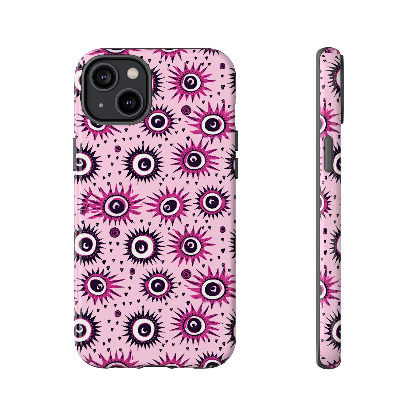 Evil Pink Eye. Evil eye Inspired phone case. – Artistic Expression Meets ProtectionTough Cases