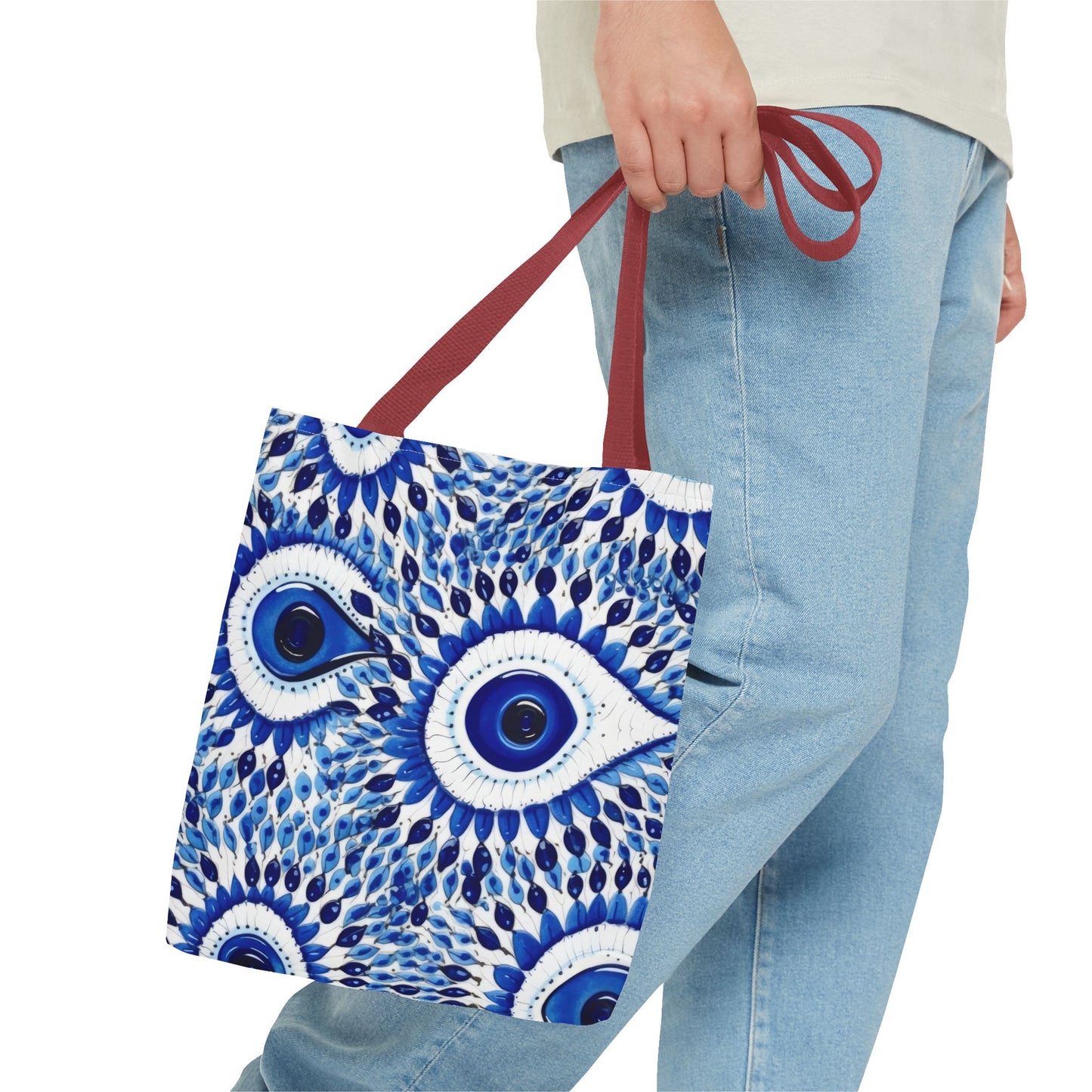 Enigmatic Gaze. Tote Bag for Everyday Use