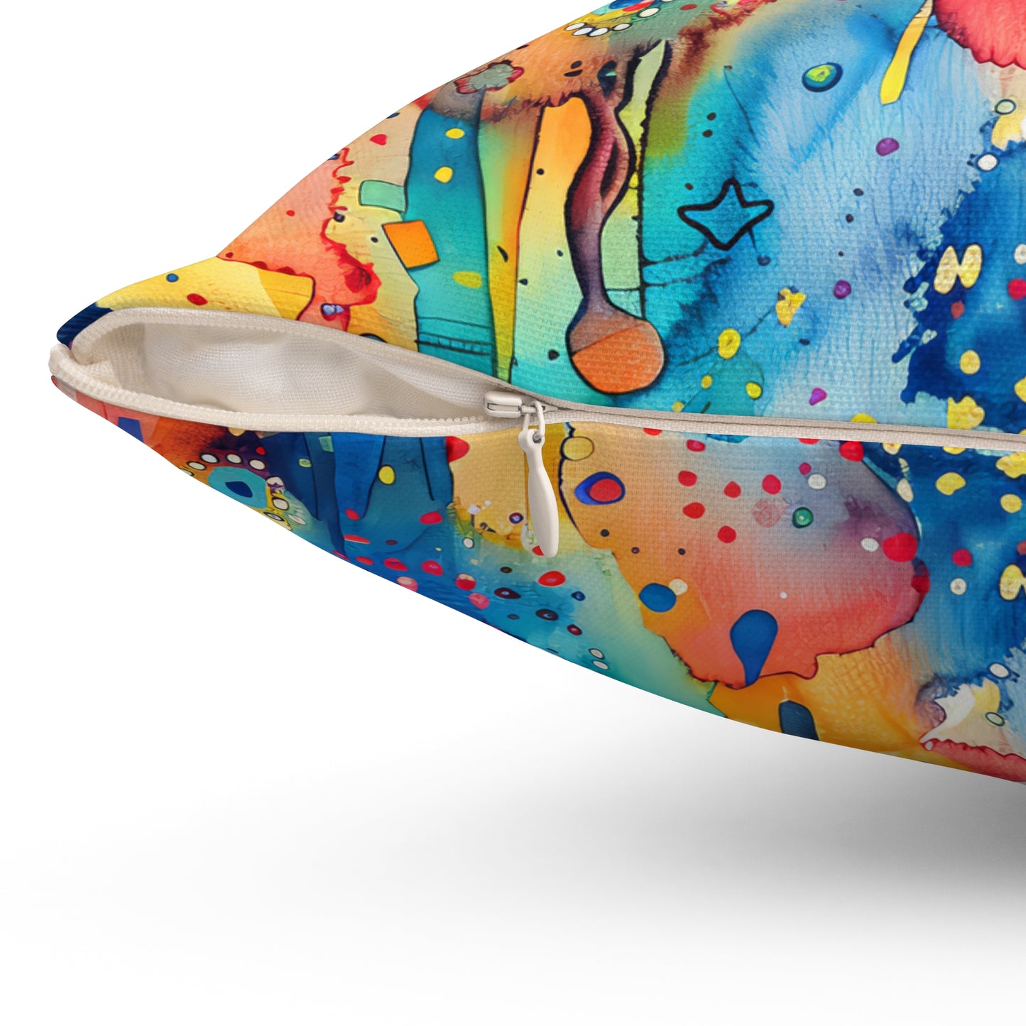 Hamsa Jewelburst- Decorative Spun Polyester Cushion