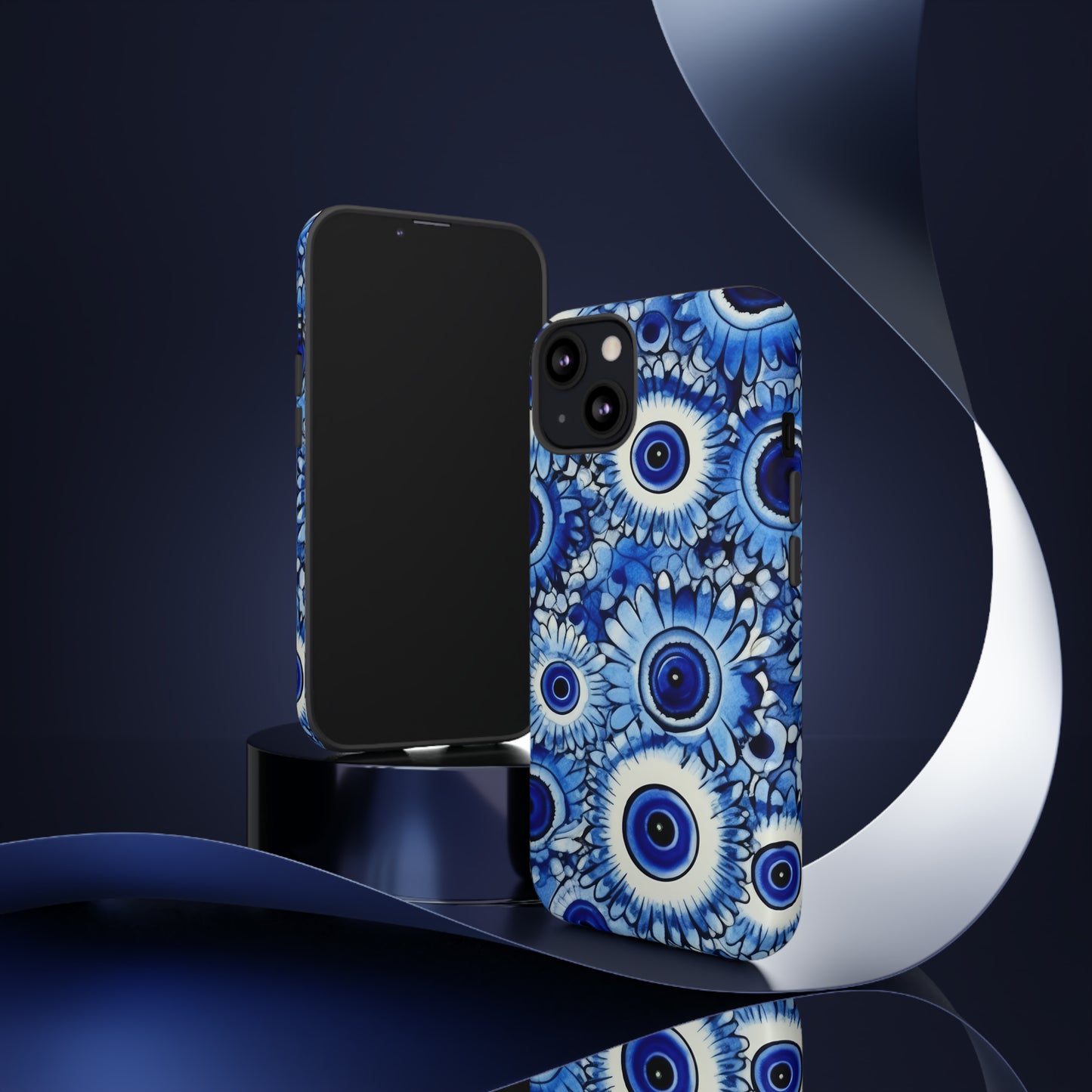 Portentous Pupil. Evil eye Inspired phone case. – Artistic Expression Meets Protection. Tough Cases