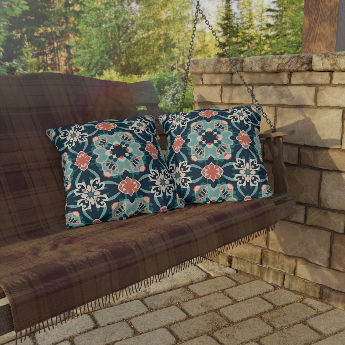 Whispering Weave. Outdoor Pillows