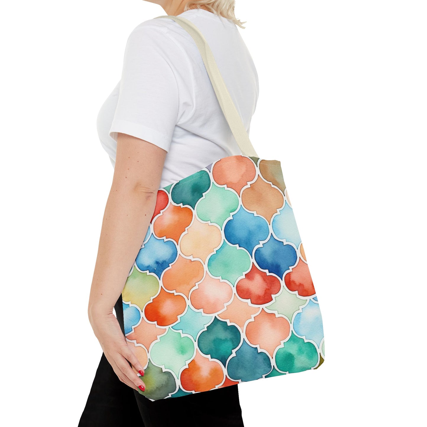 Labyrinth of Lanterns . Tote Bag for Everyday Use