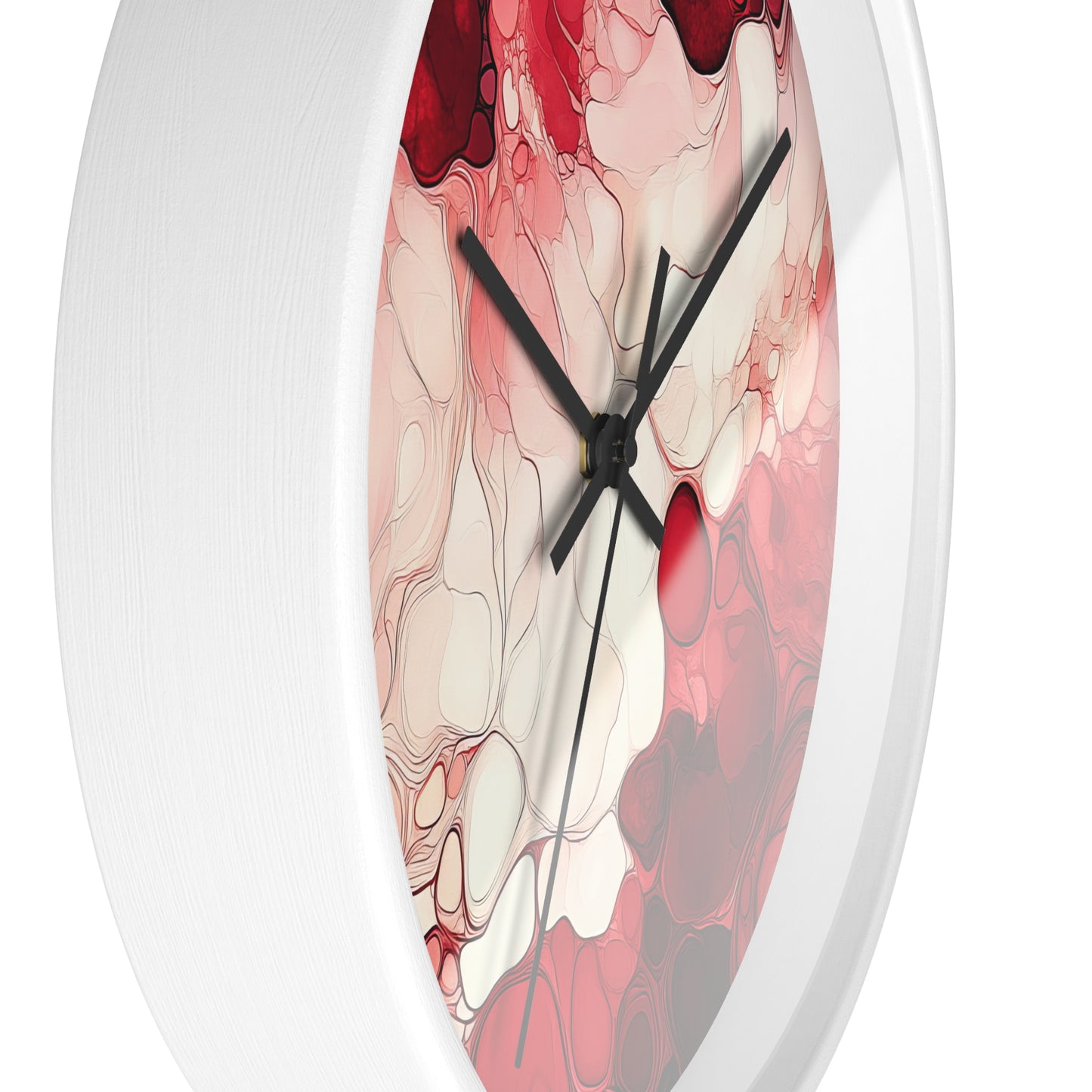 Cherry Storm. Wall Clock - Artistic Home Decor