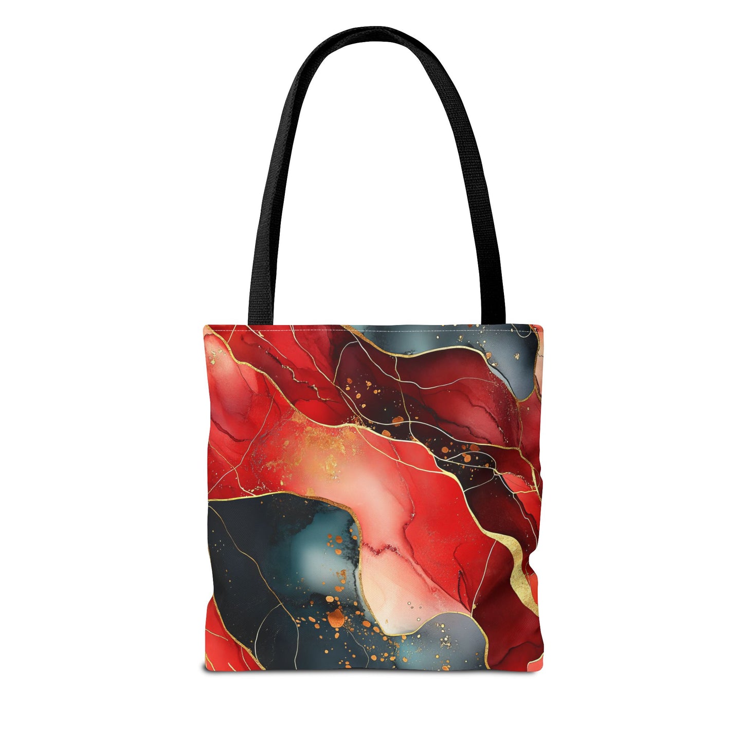 Marbled Cherry Essence. Tote Bag for Everyday Use