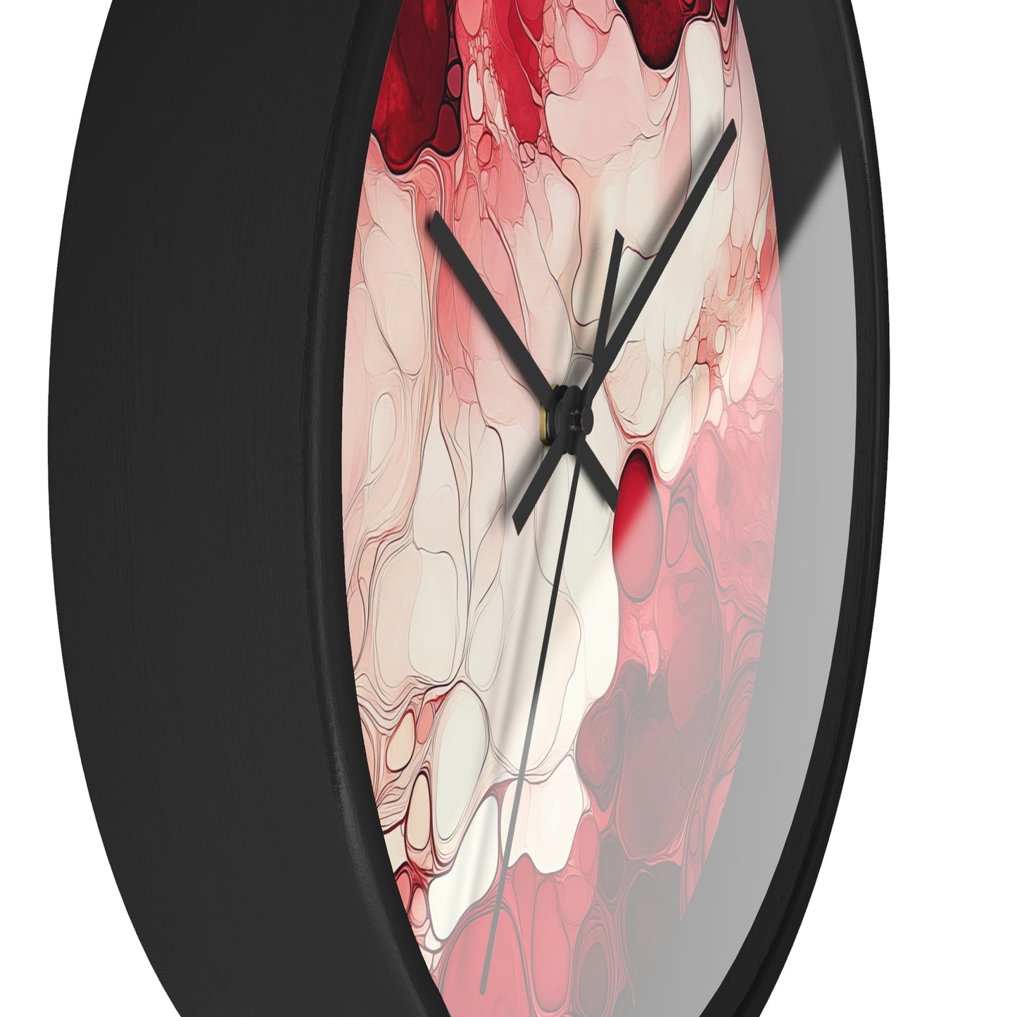 Cherry Storm. Wall Clock - Artistic Home Decor