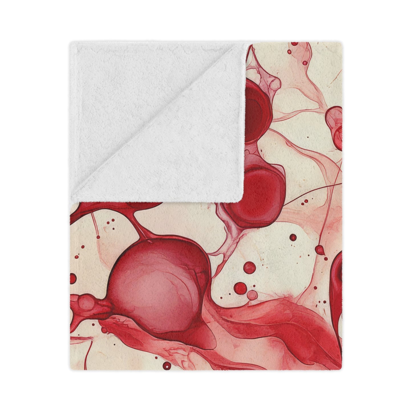CherryLuster. Cozy Artistic Microfiber Blanket -