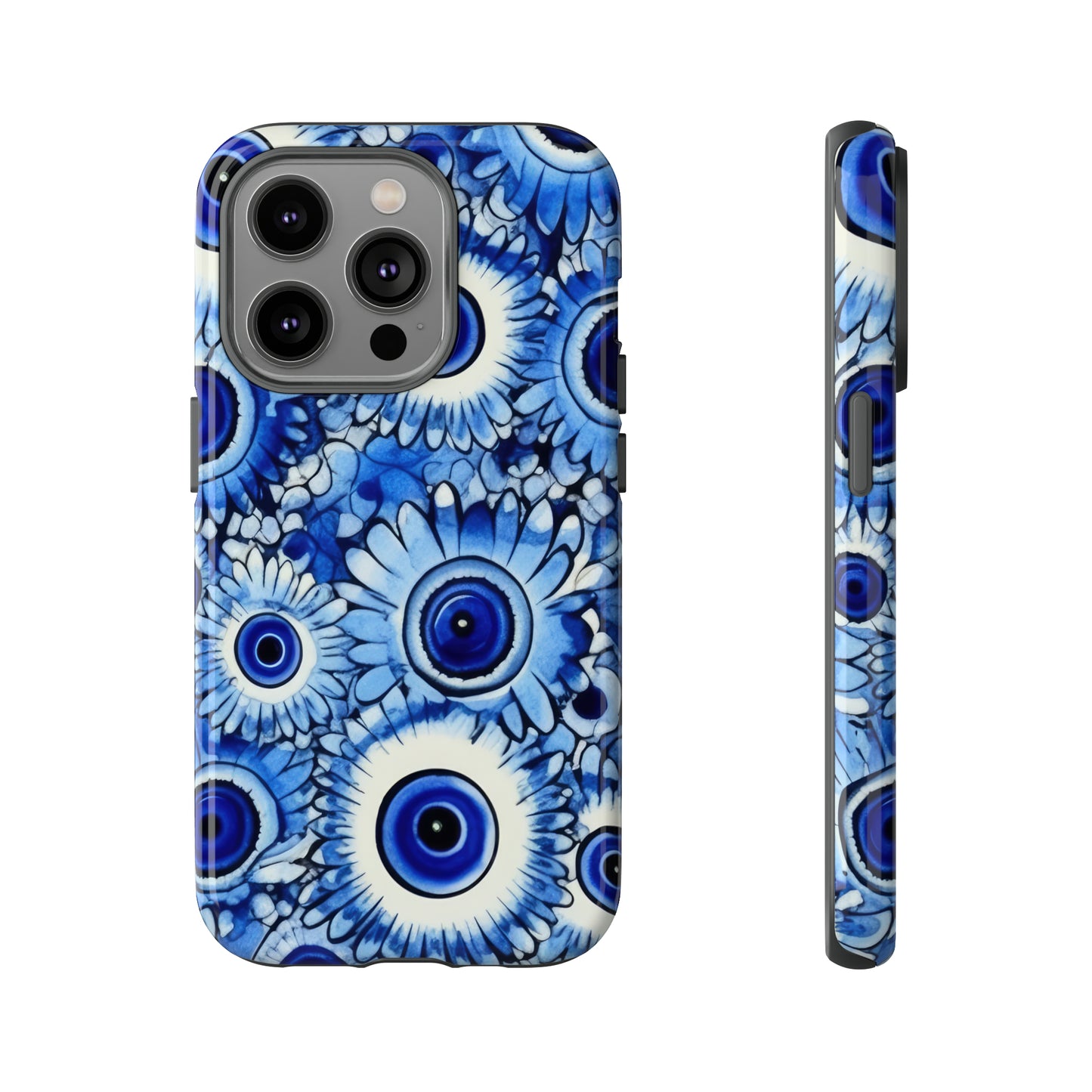 Portentous Pupil. Evil eye Inspired phone case. – Artistic Expression Meets Protection. Tough Cases