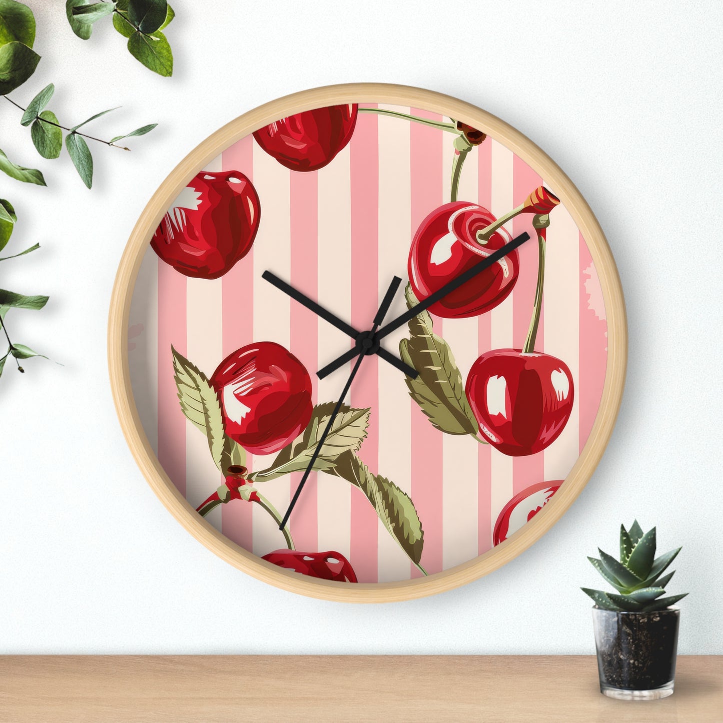 BlossomCherry. Wall Clock - Artistic Home Decor