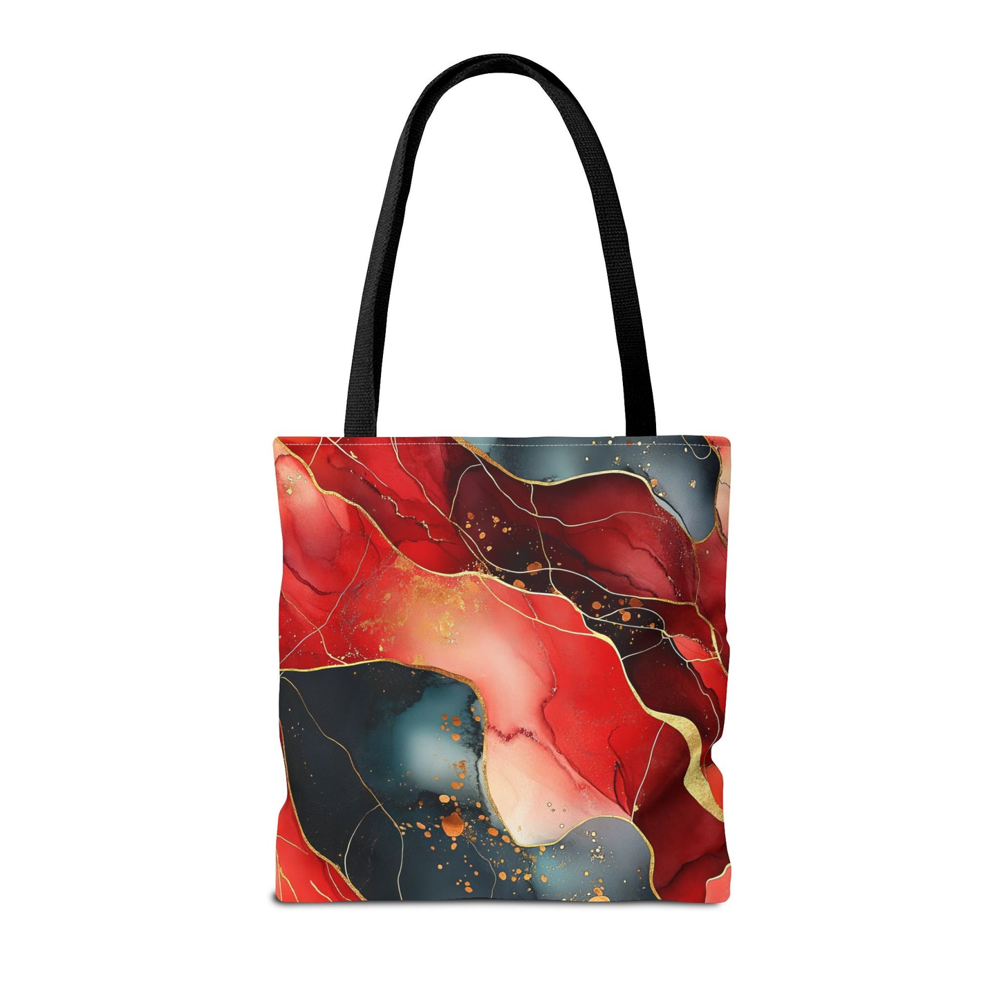 Marbled Cherry Essence. Tote Bag for Everyday Use