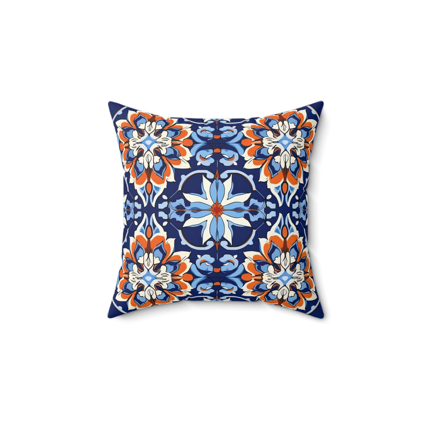 Souk Shadows Sonata . Spun Polyester Square Pillow