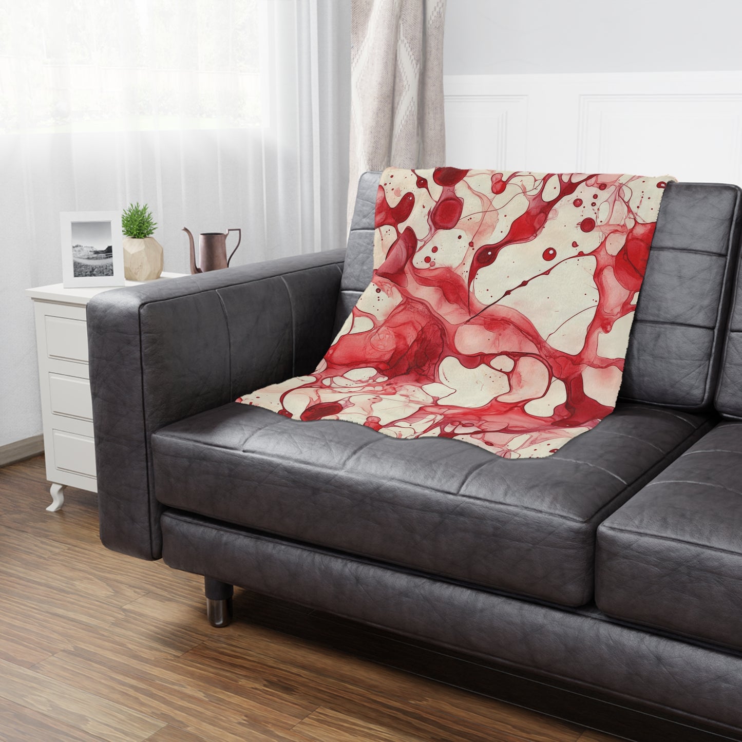 CherryLuster. Cozy Artistic Microfiber Blanket -