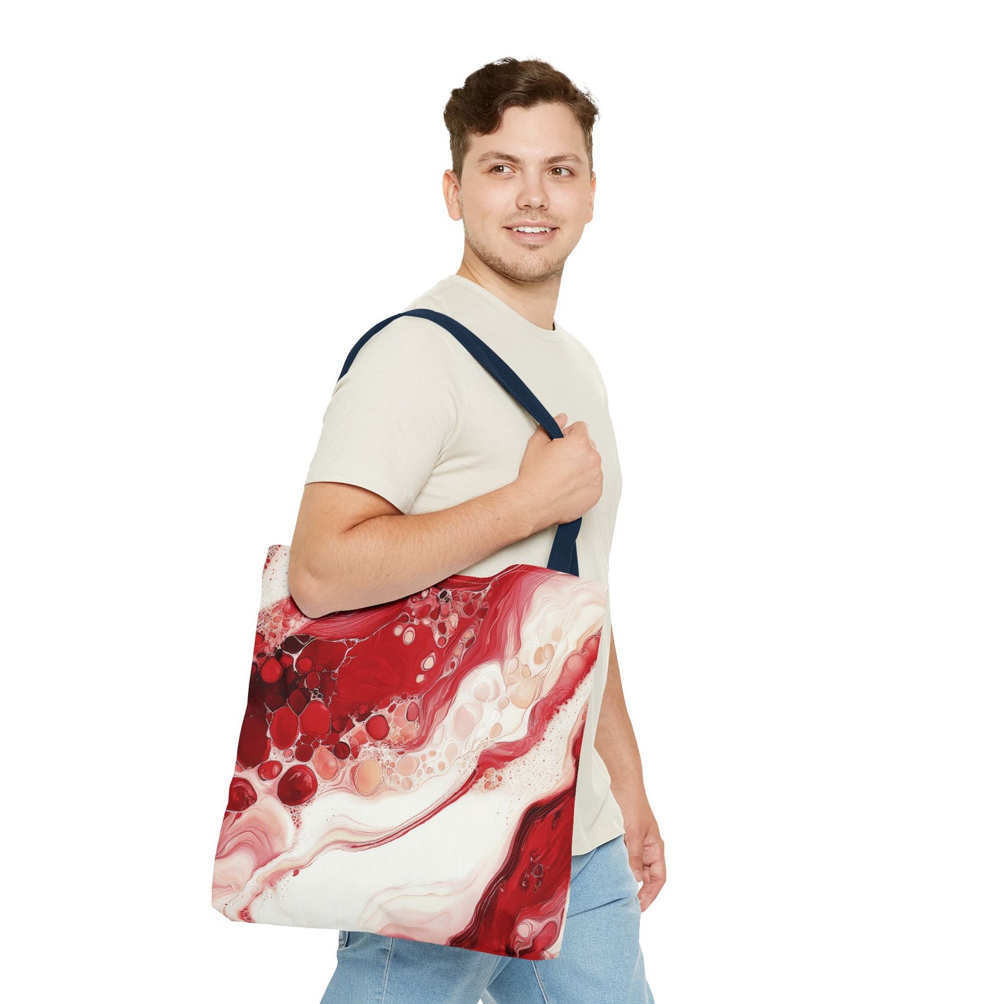 Cherry Aurora. Tote Bag for Everyday Use