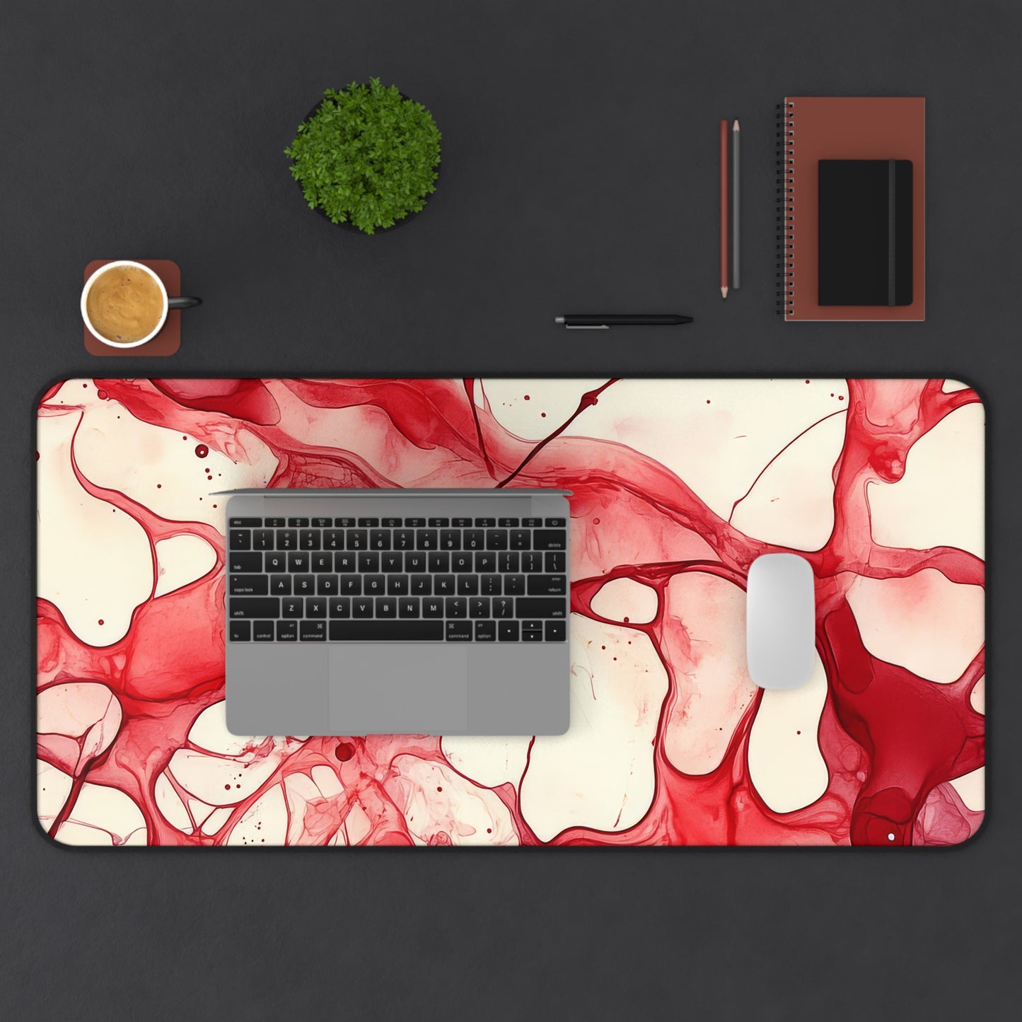 CherryLuster Desk Mat - Stylish Office Organizer