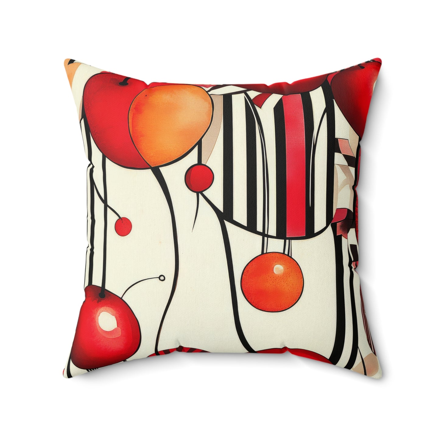 Cherry Balm - Decorative Spun Polyester Cushion