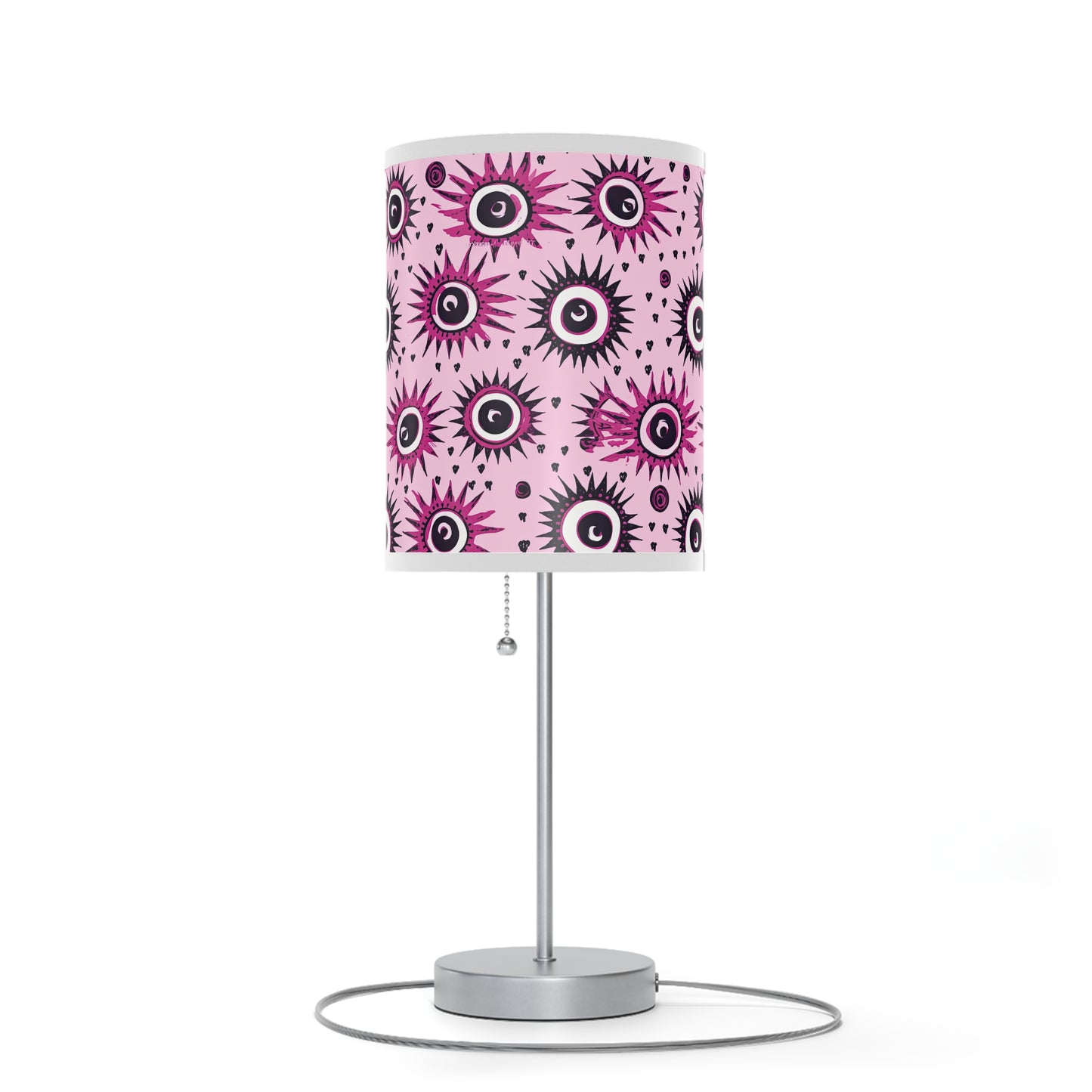 Evil Pink Eye. Lamp on a Stand, US|CA plug
