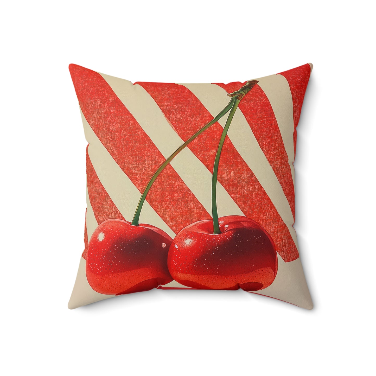 Cherry Noir.- Decorative Spun Polyester Cushion