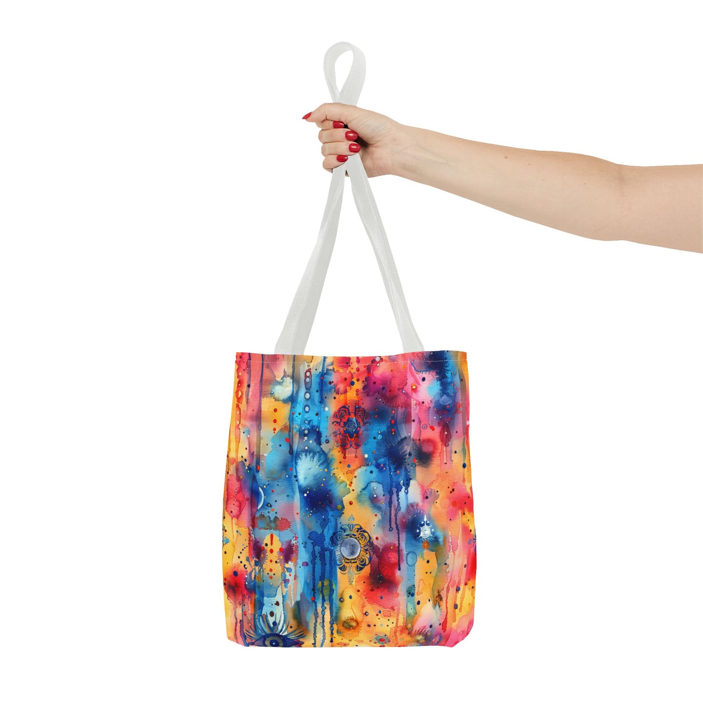 Hamsa bright Aura. Tote Bag for Everyday Use