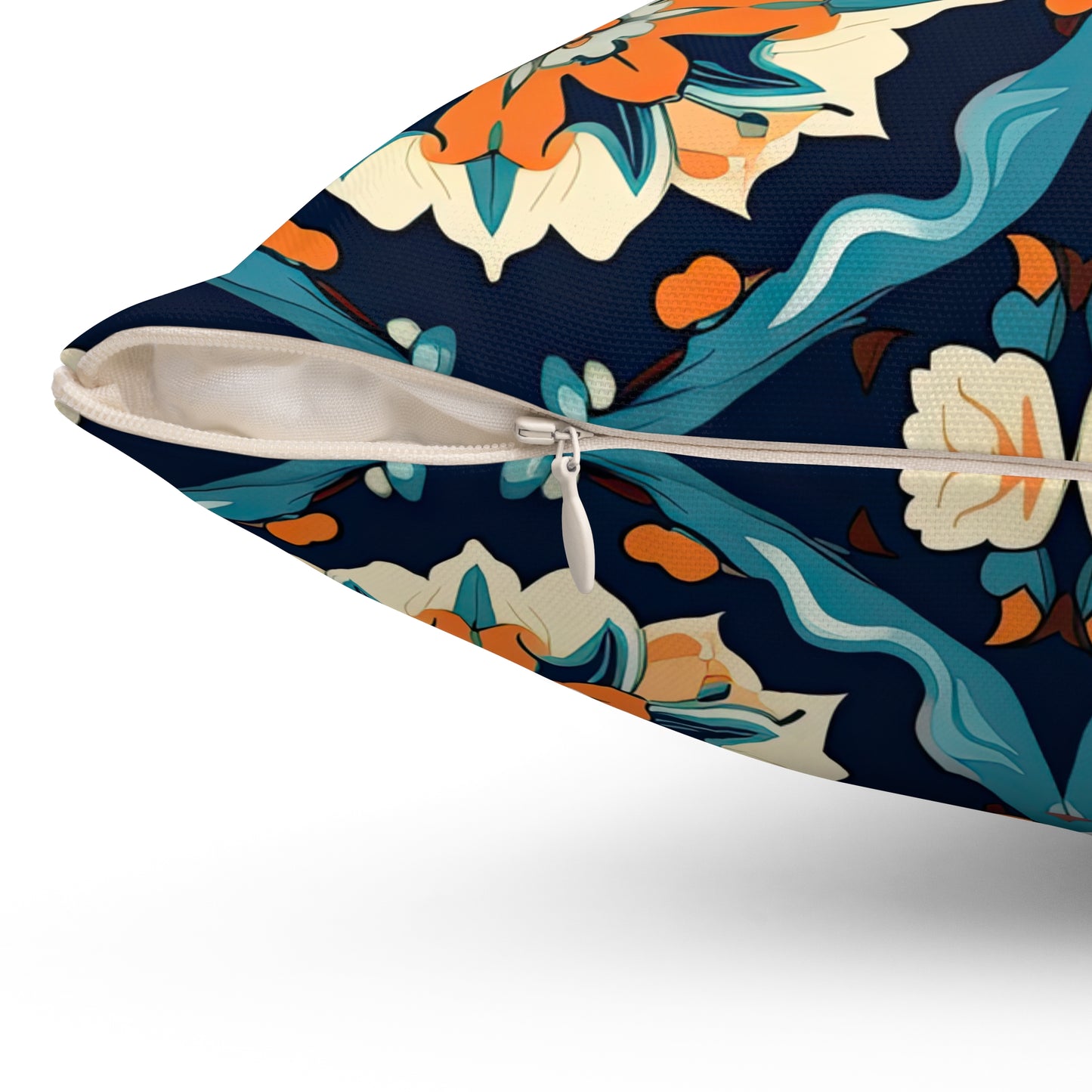Celestial Carpet Concerto . Spun Polyester Square Pillow