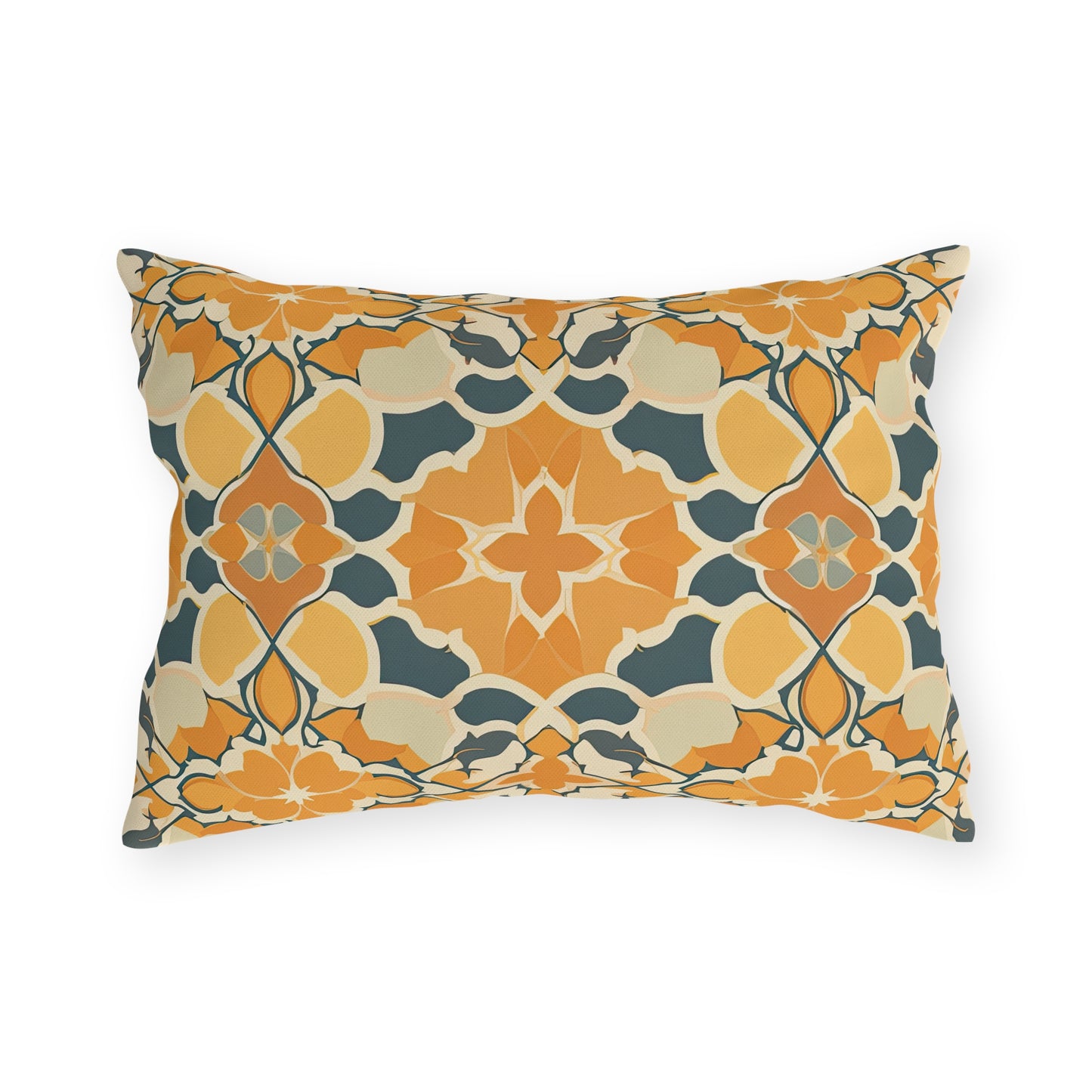 Desert Rose Rhapsody. Outdoor Pillows
