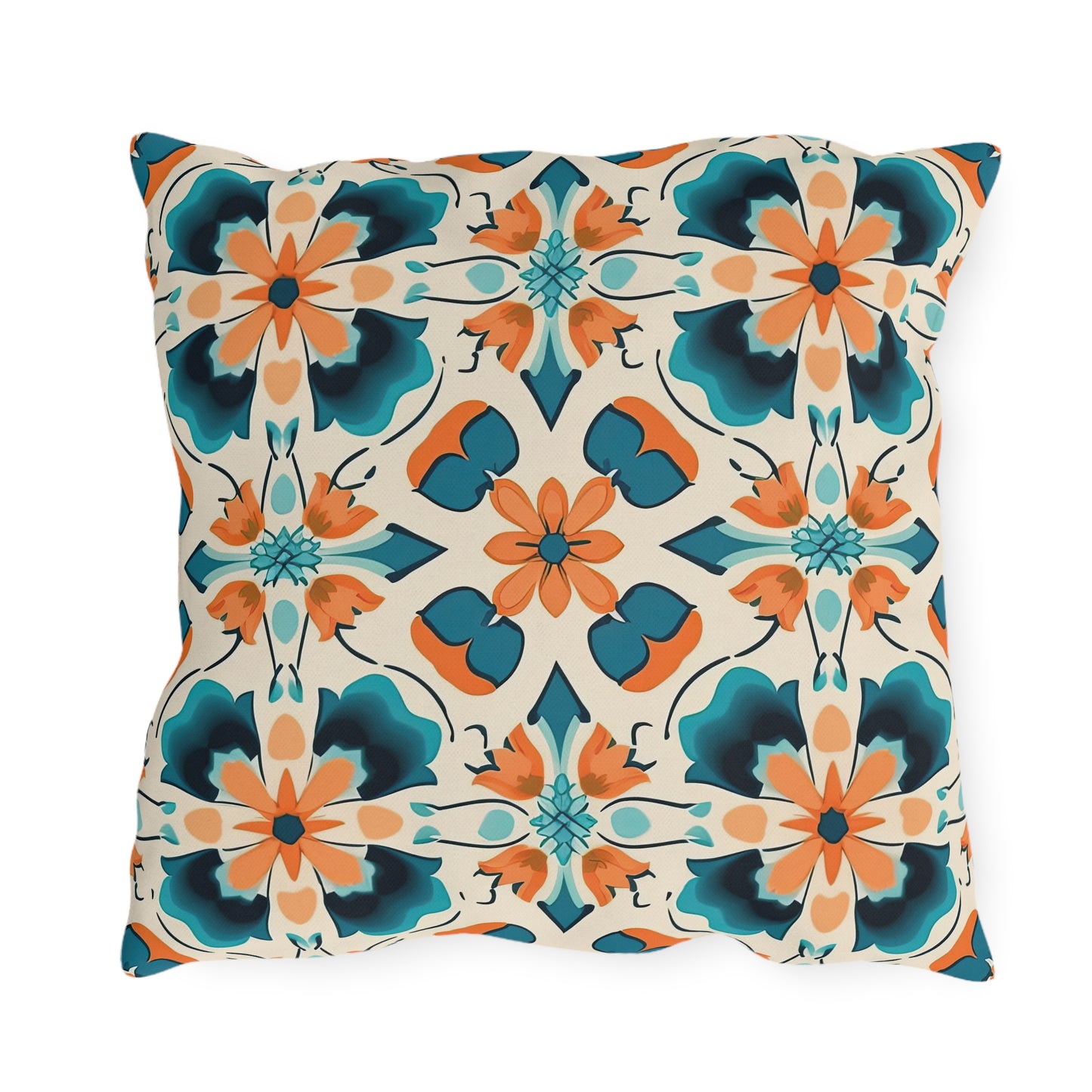 Meditative Medina Montage. Outdoor Pillows