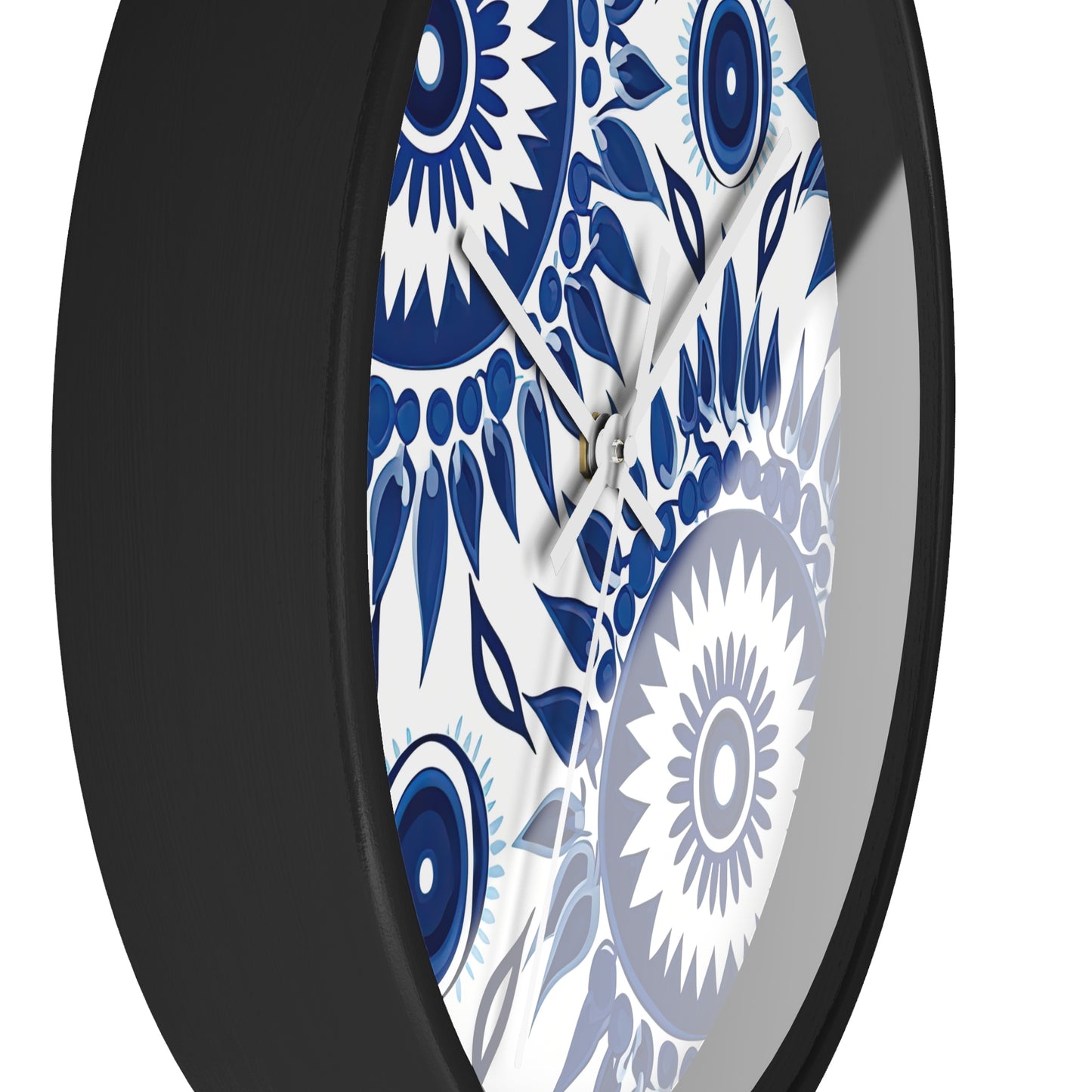 Cursed Charms.Evil Eye inspired. Timeless Symbolism with Artistic Expression. Wall Clock.