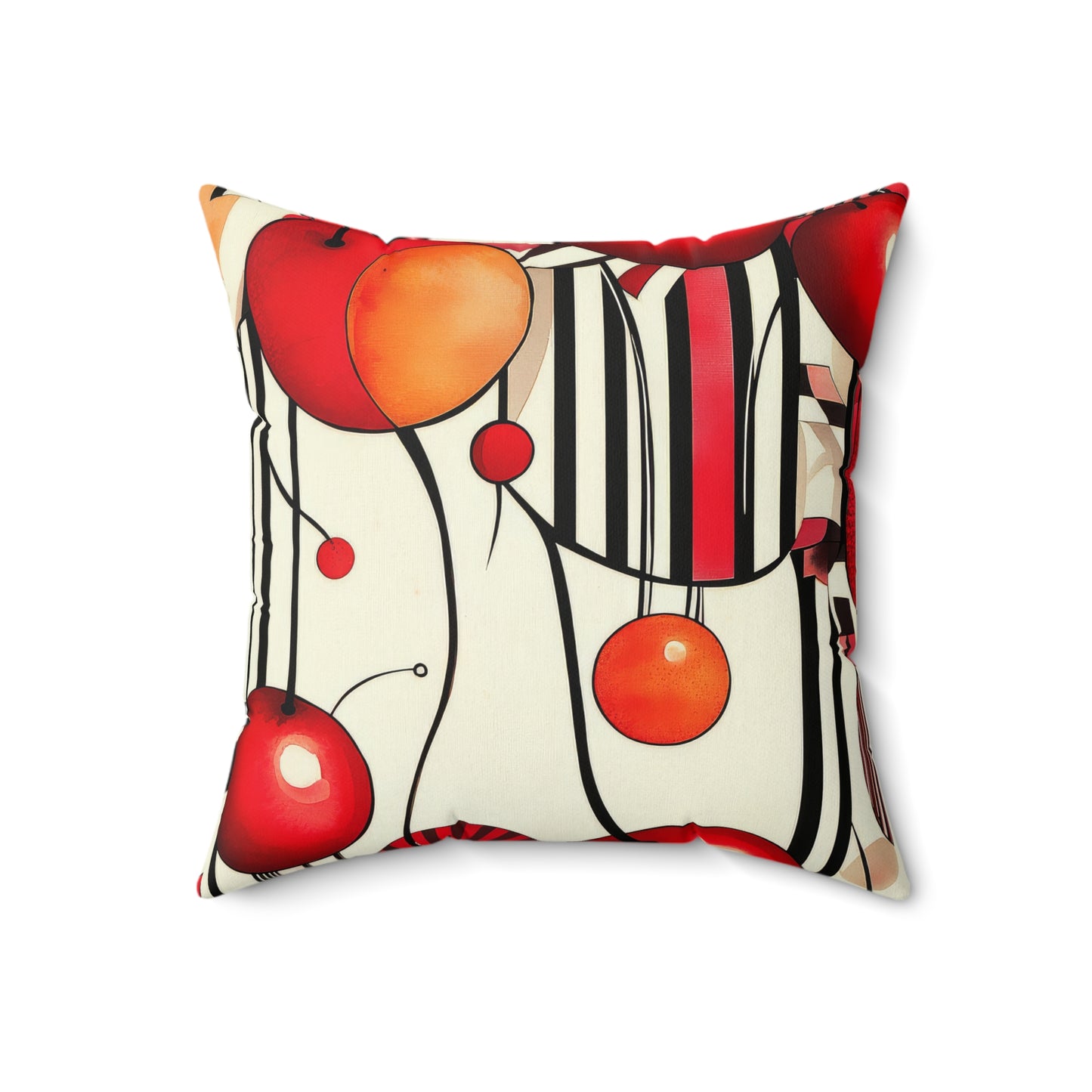 Cherry Balm - Decorative Spun Polyester Cushion