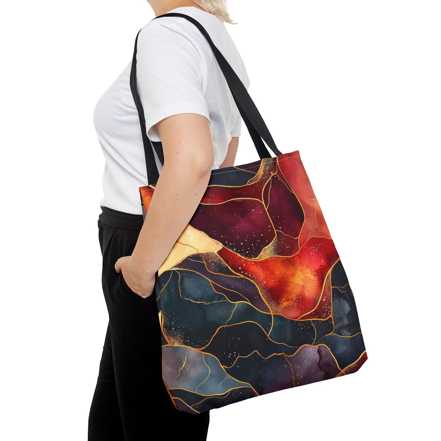 Velvet Cherry. Tote Bag for Everyday Use