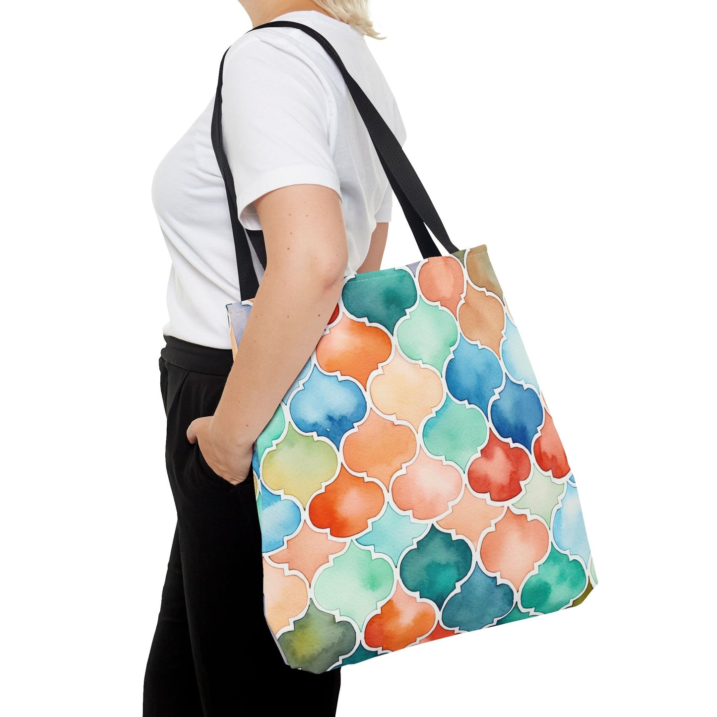 Labyrinth of Lanterns . Tote Bag for Everyday Use