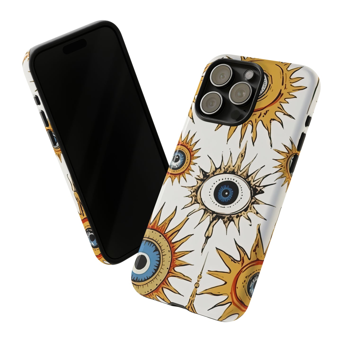Ethereal Eyeful. Evil eye Inspired phone case. – Artistic Expression Meets ProtectionTough Case
