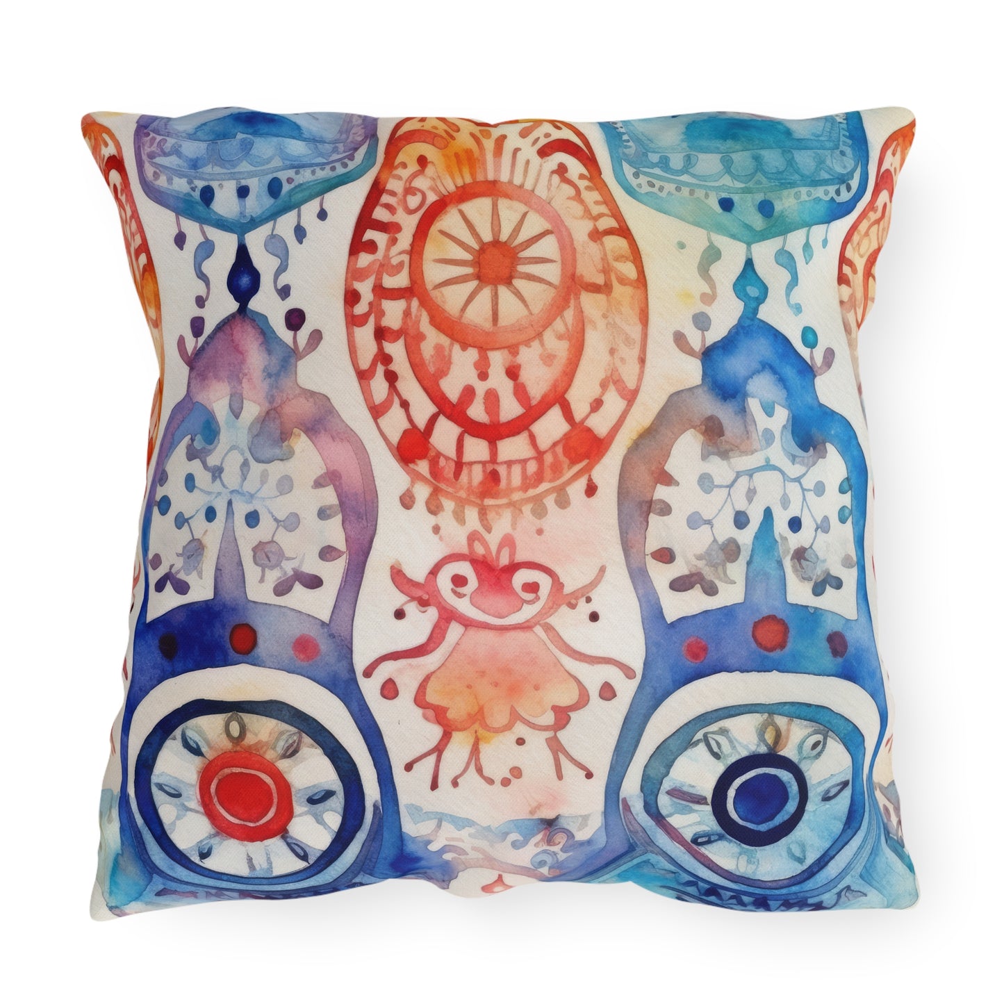 Omen of Hands.Outdoor Pillows