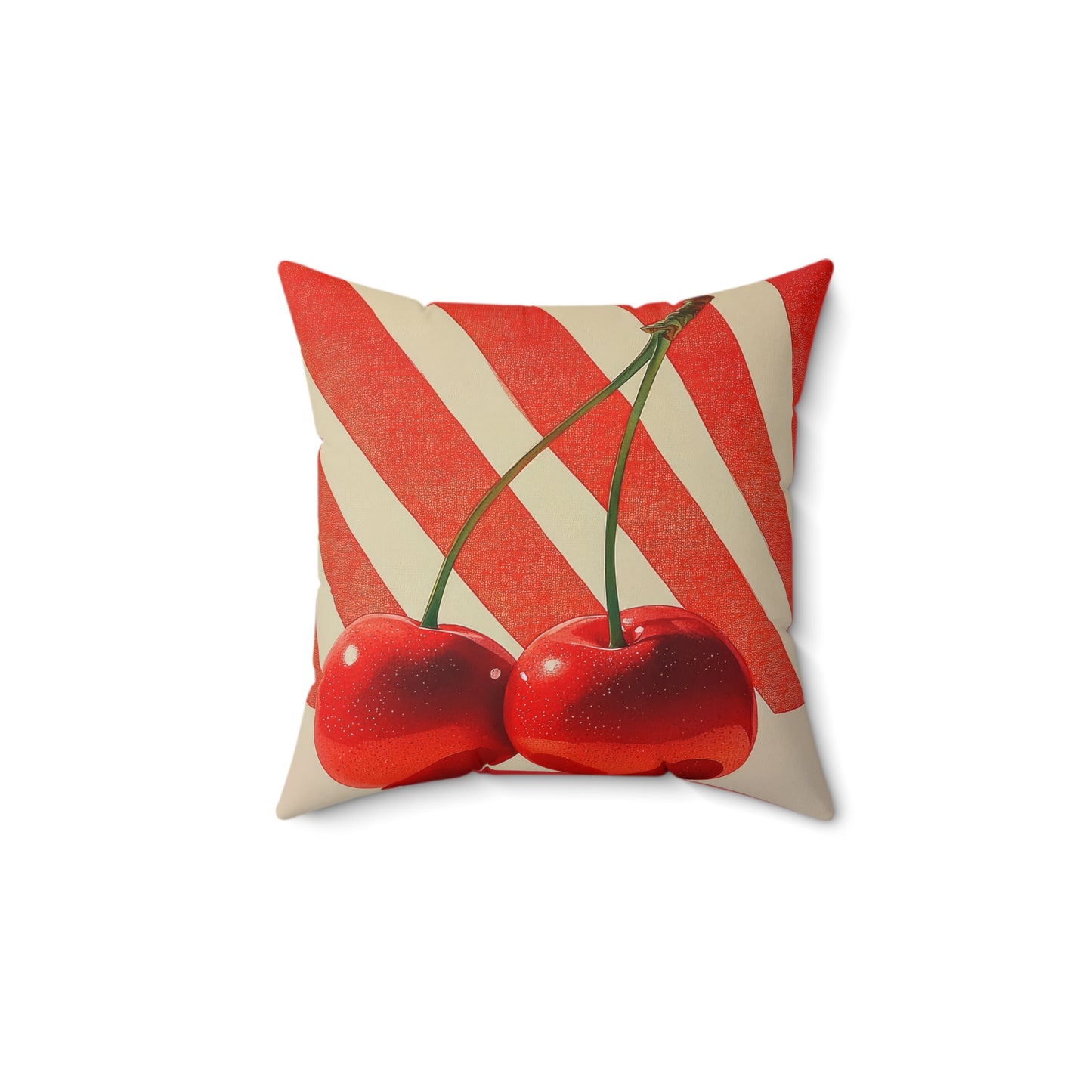 Cherry Noir.- Decorative Spun Polyester Cushion
