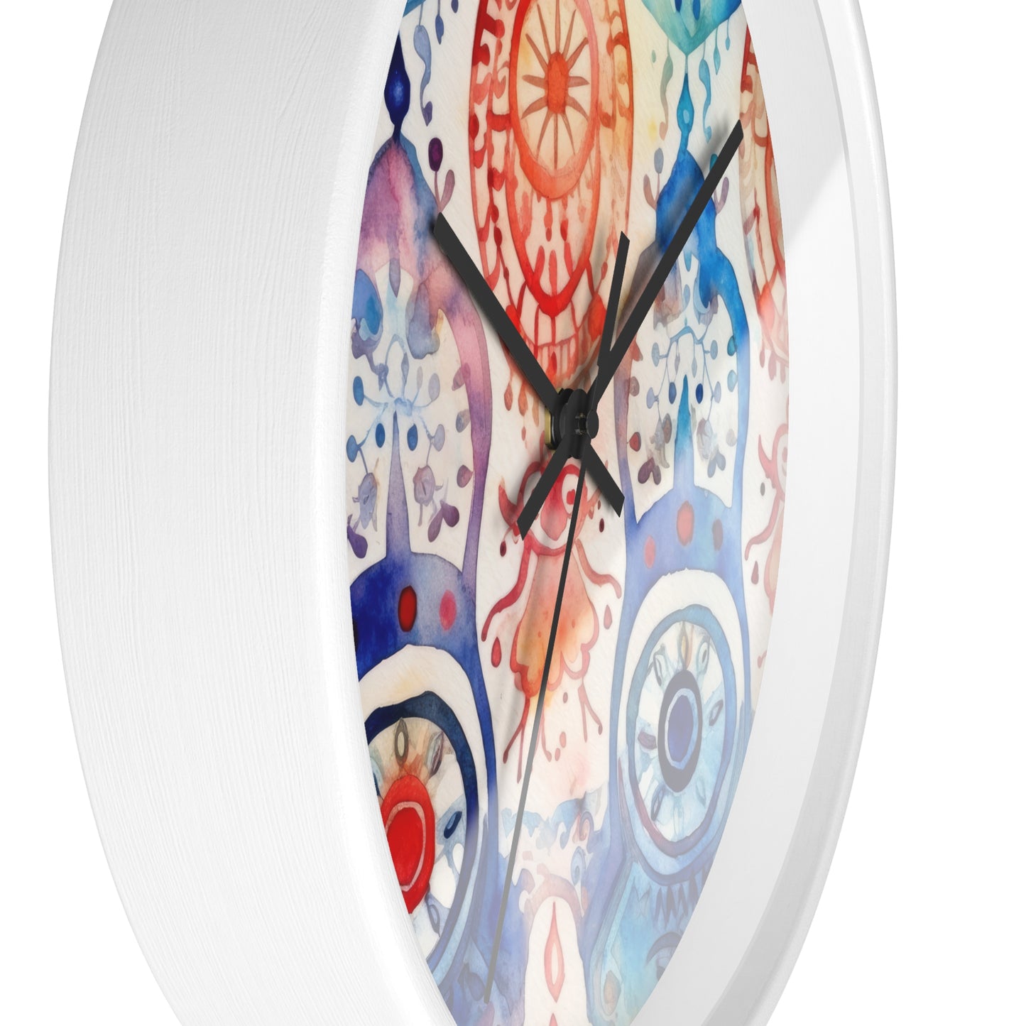 Omen of Hands. Wall Clock.