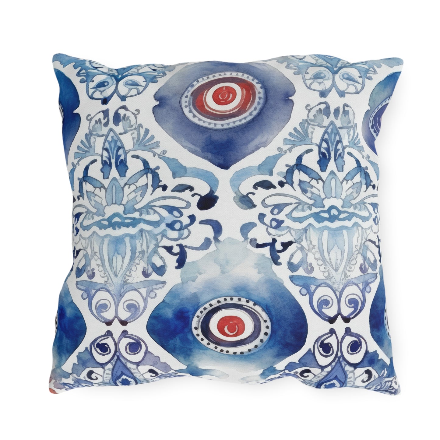 Hand Of Envy. Outdoor Pillows