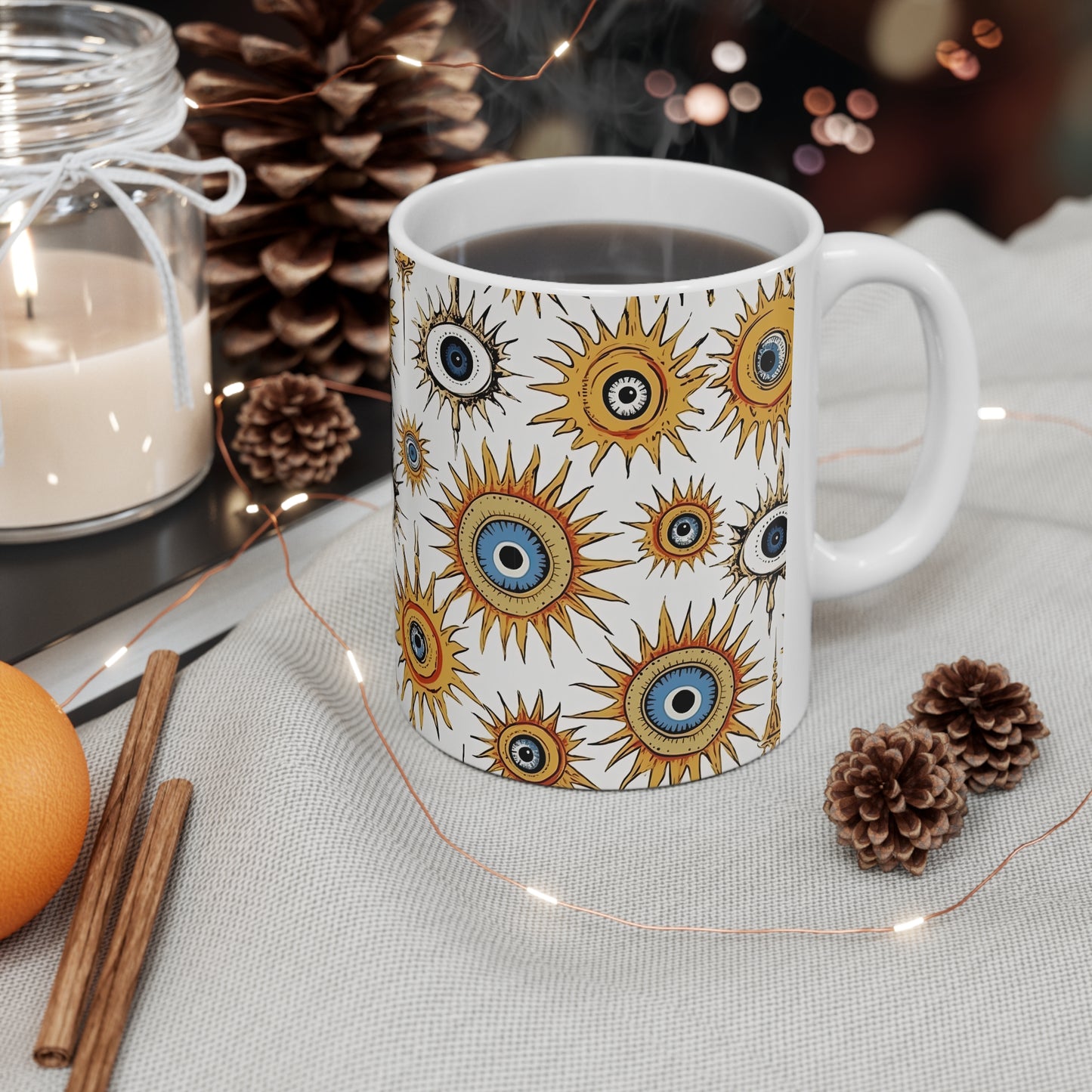 Ethereal Eyeful. Ceramic Mug 11oz.