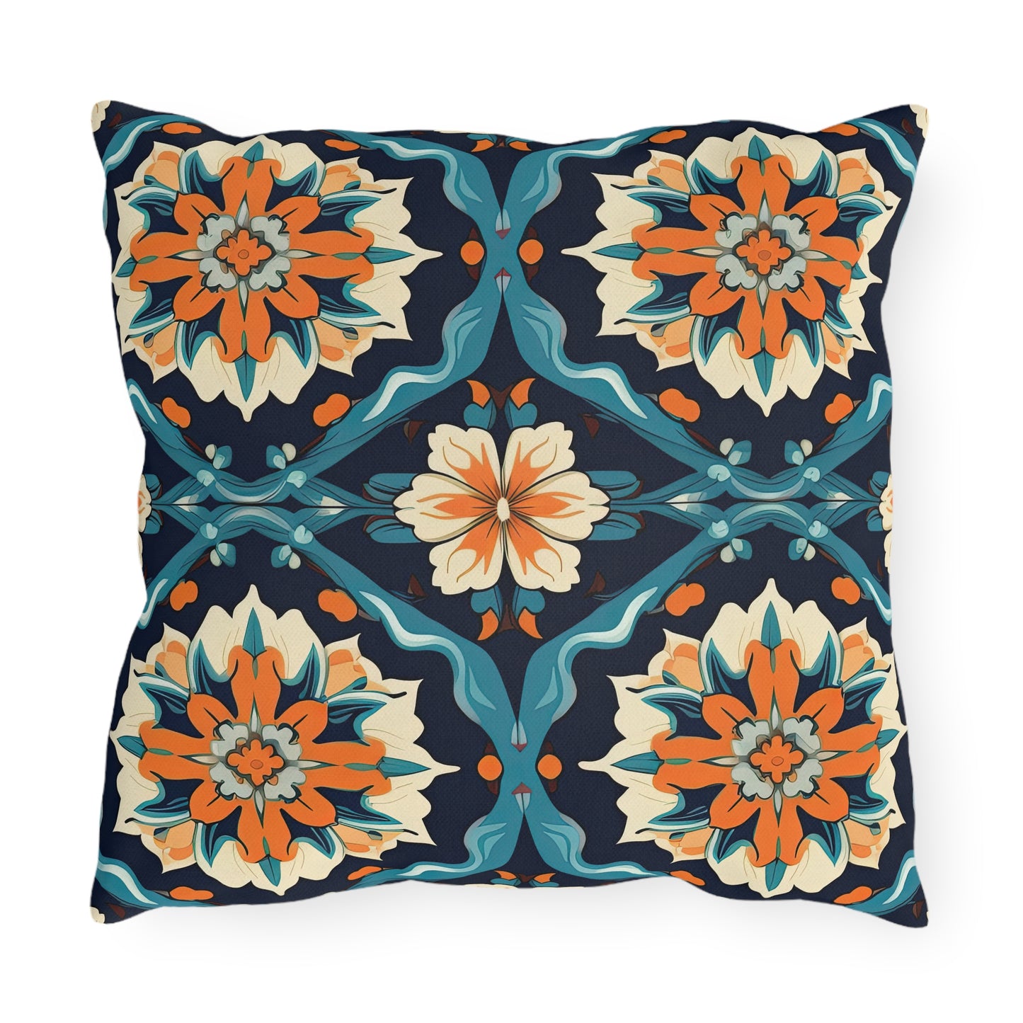 Celestial Carpet Concerto . Outdoor Pillows