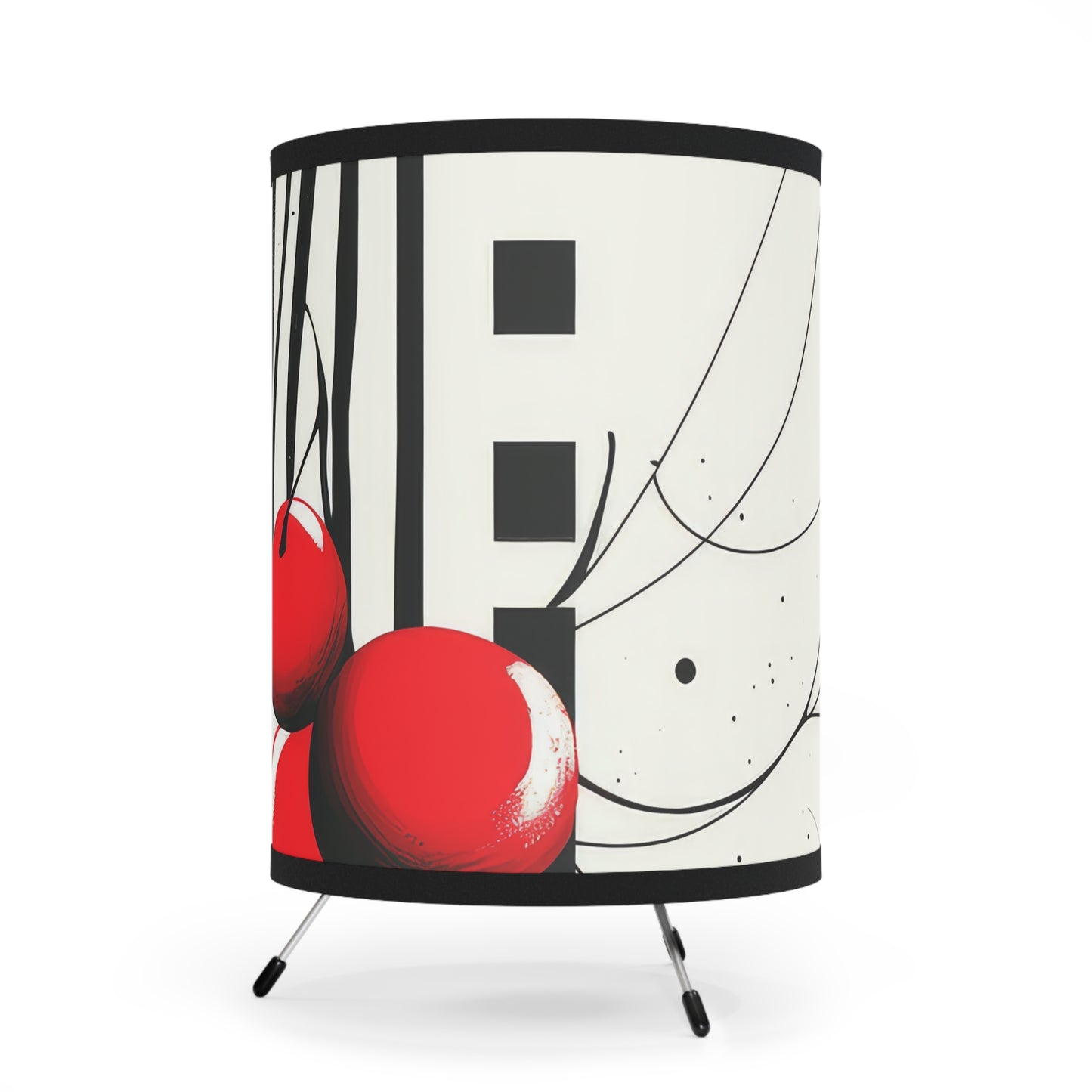 Cherry Dream II. Modern Tripod Lamp
