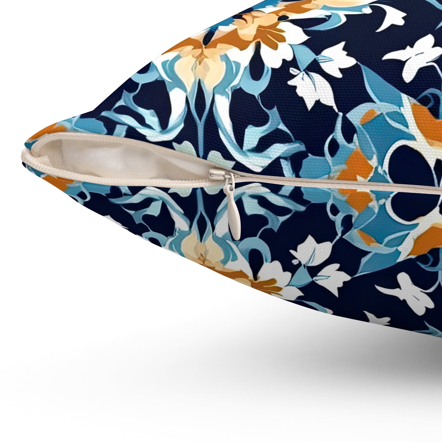 Sahara Swaying Silhouettes .Spun Polyester Square Pillow
