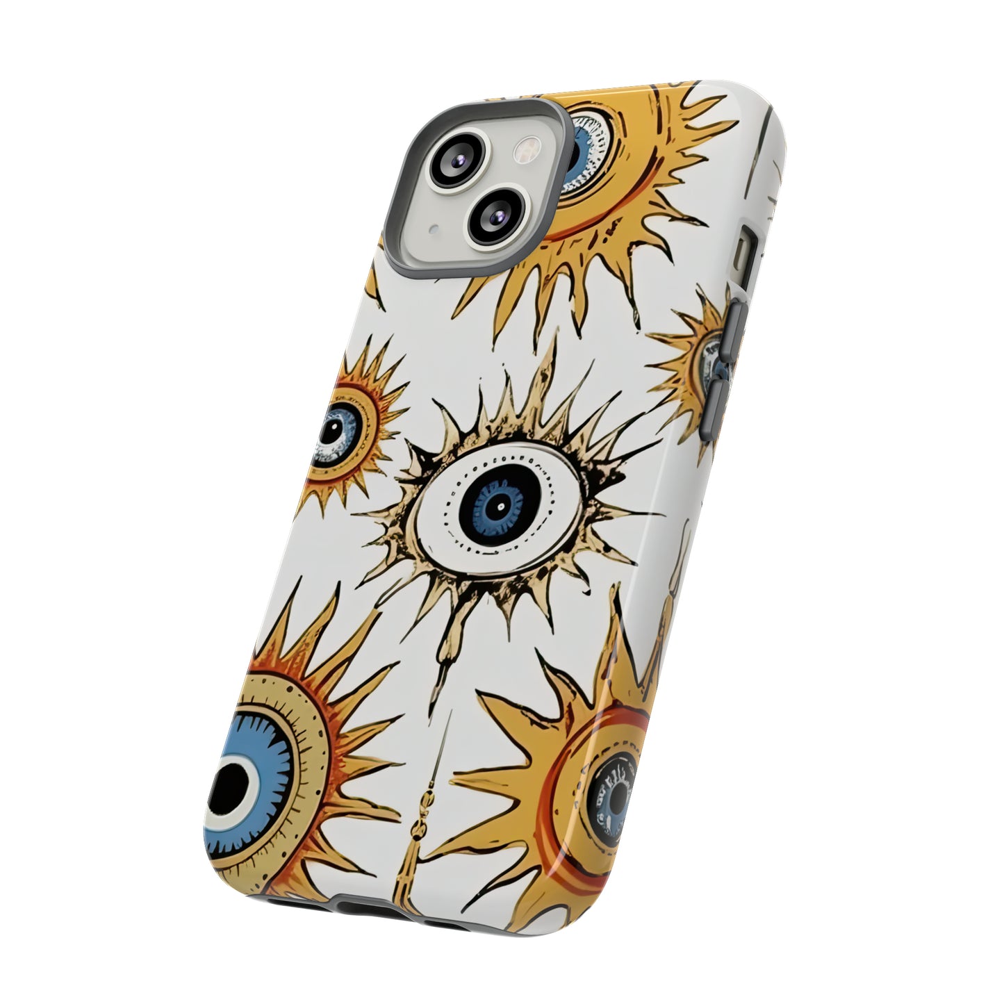 Ethereal Eyeful. Evil eye Inspired phone case. – Artistic Expression Meets ProtectionTough Case