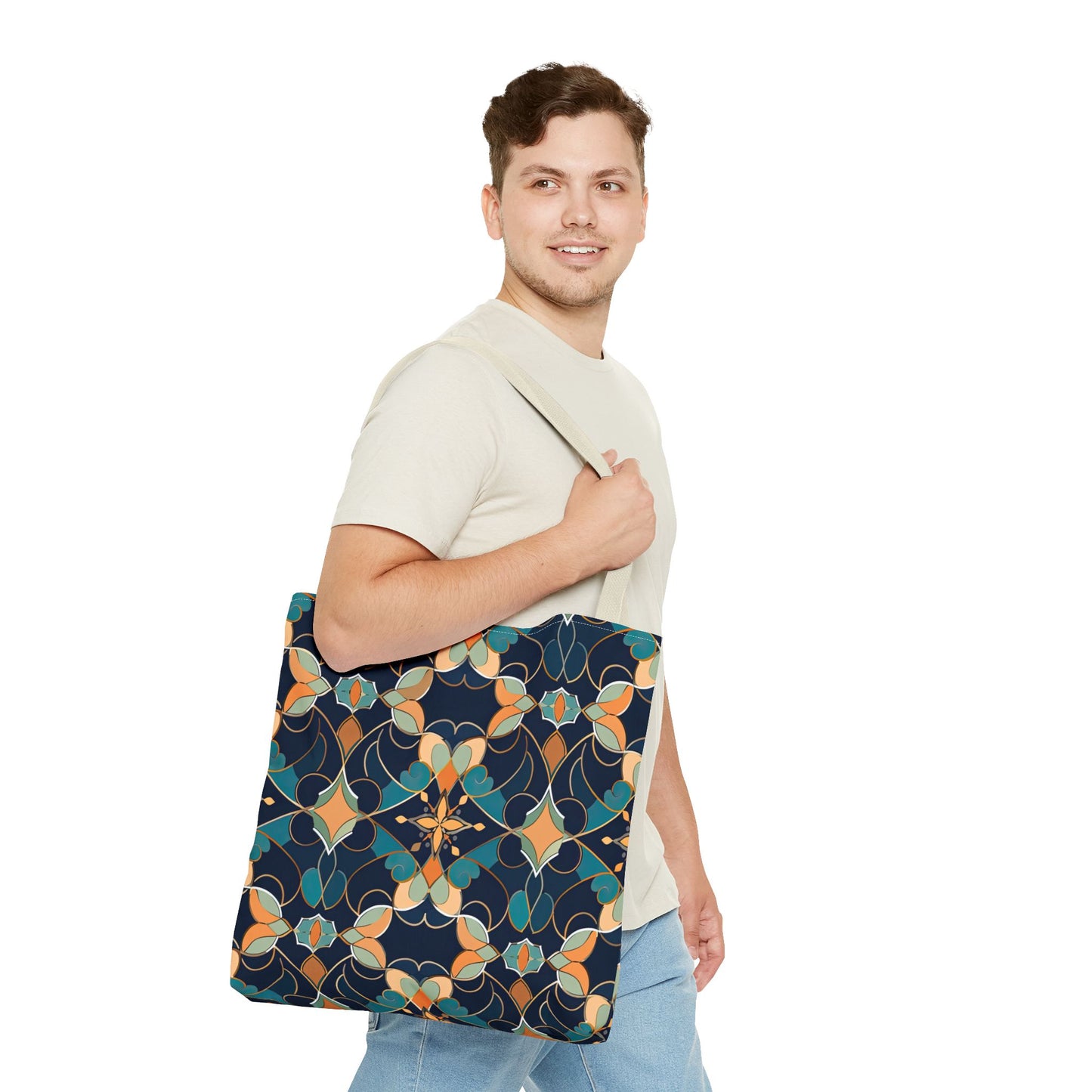 Moroccan Midnight. Tote Bag for Everyday Use