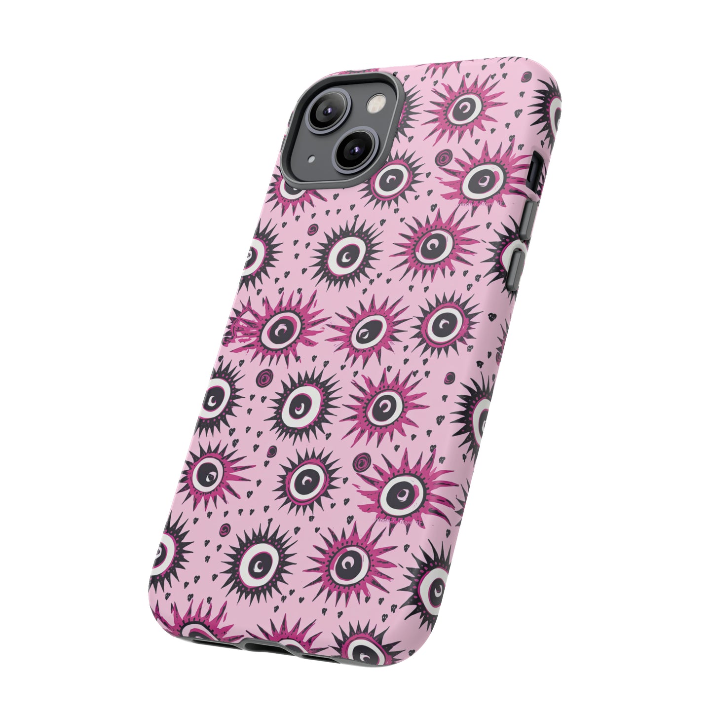 Evil Pink Eye. Evil eye Inspired phone case. – Artistic Expression Meets ProtectionTough Cases