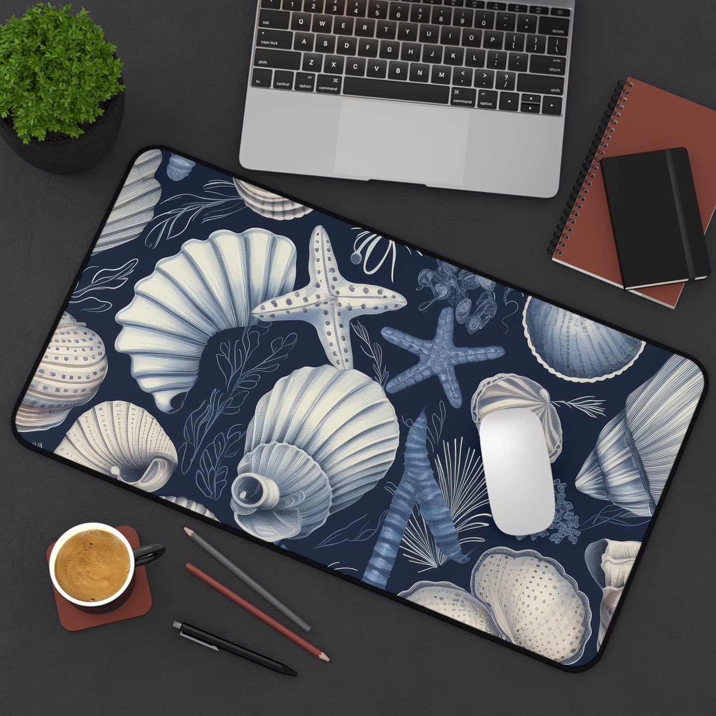 Sea Dive. Desk Mat - Stylish Office Organizer