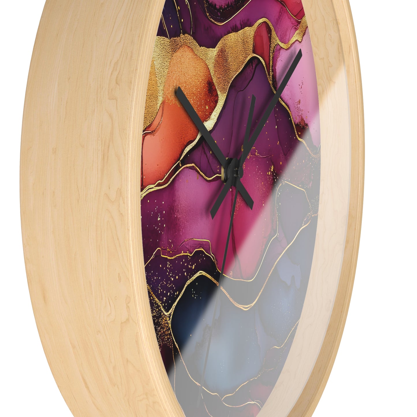 Cherry Royal. Wall Clock - Artistic Home Decor