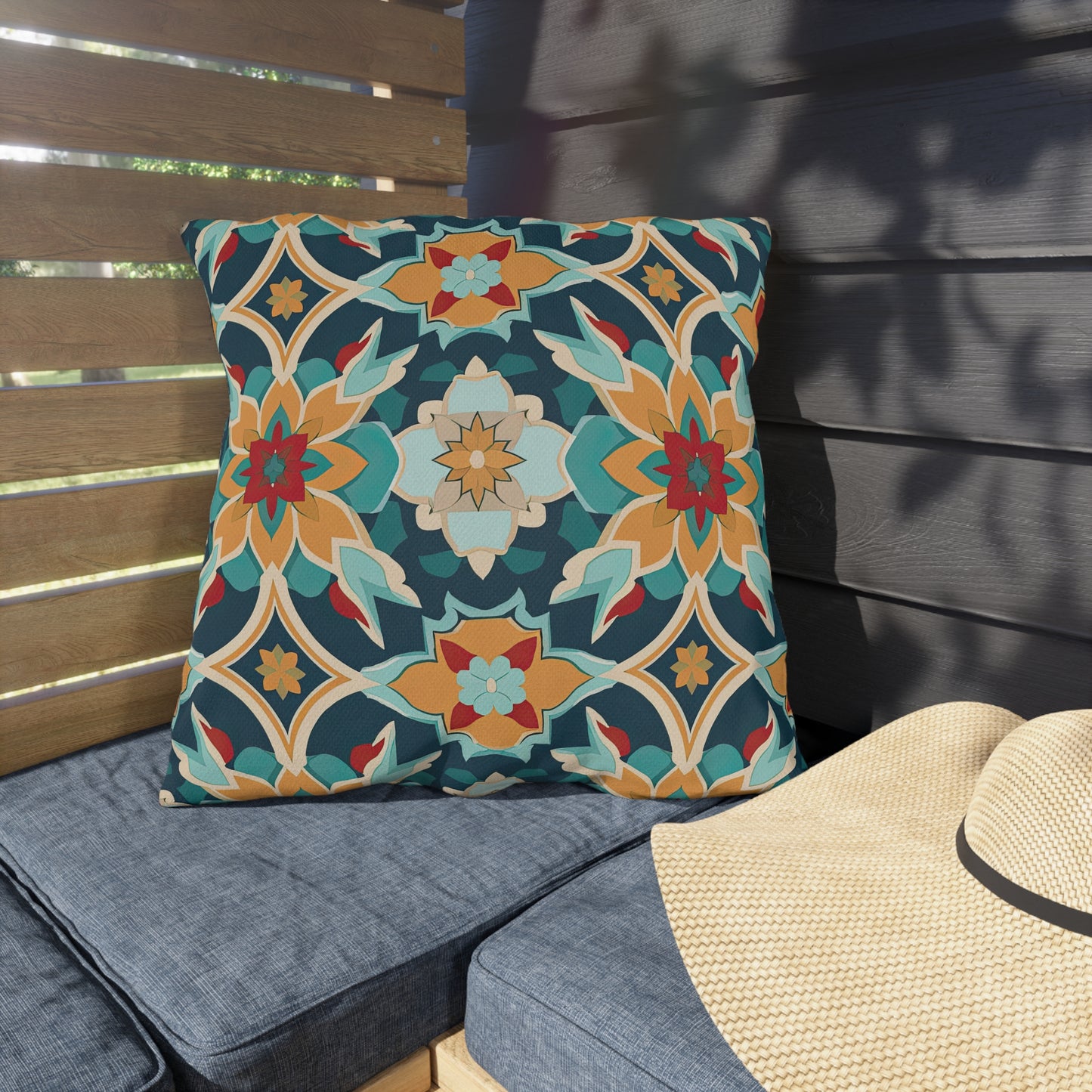 Serenade in Souk . Outdoor Pillows