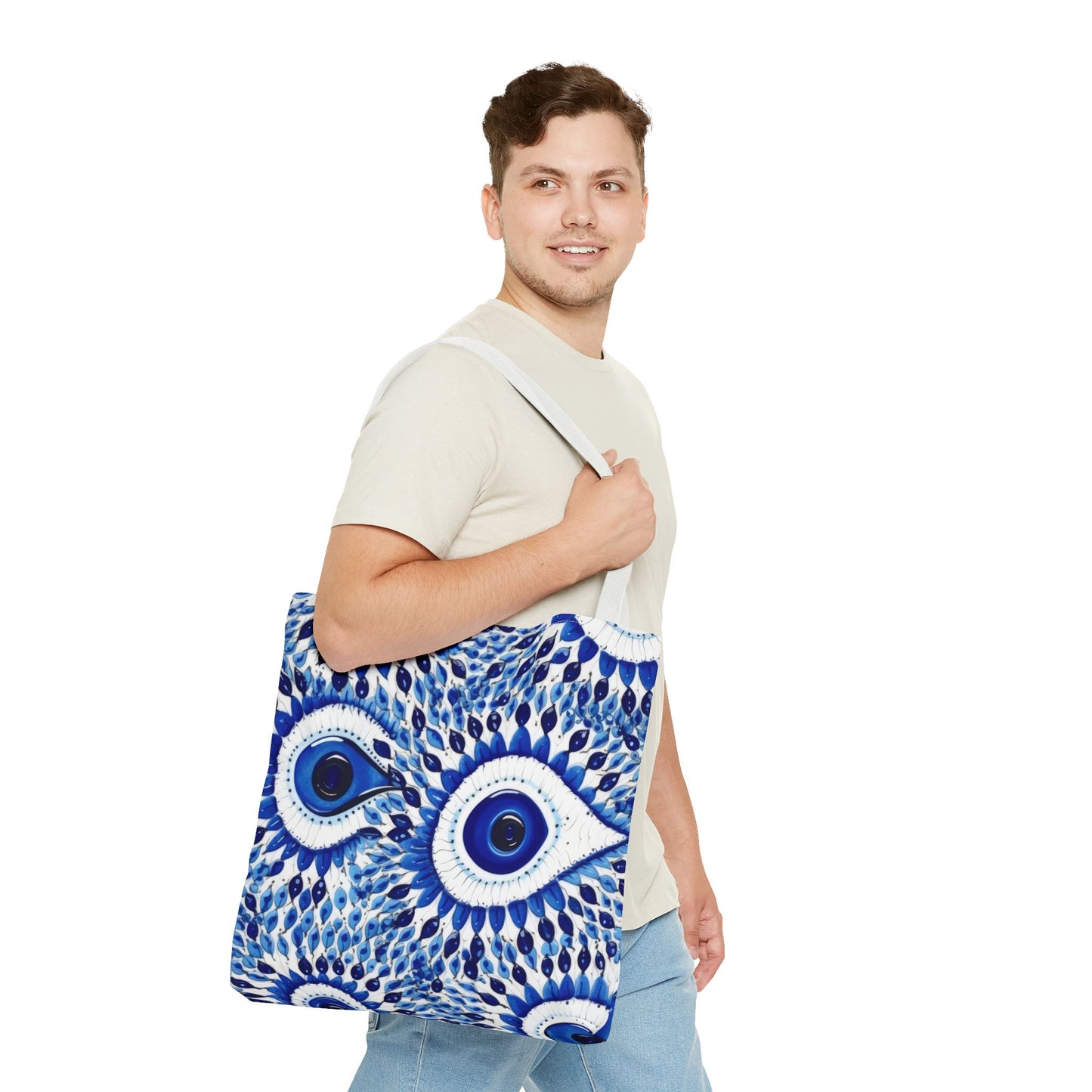 Enigmatic Gaze. Tote Bag for Everyday Use